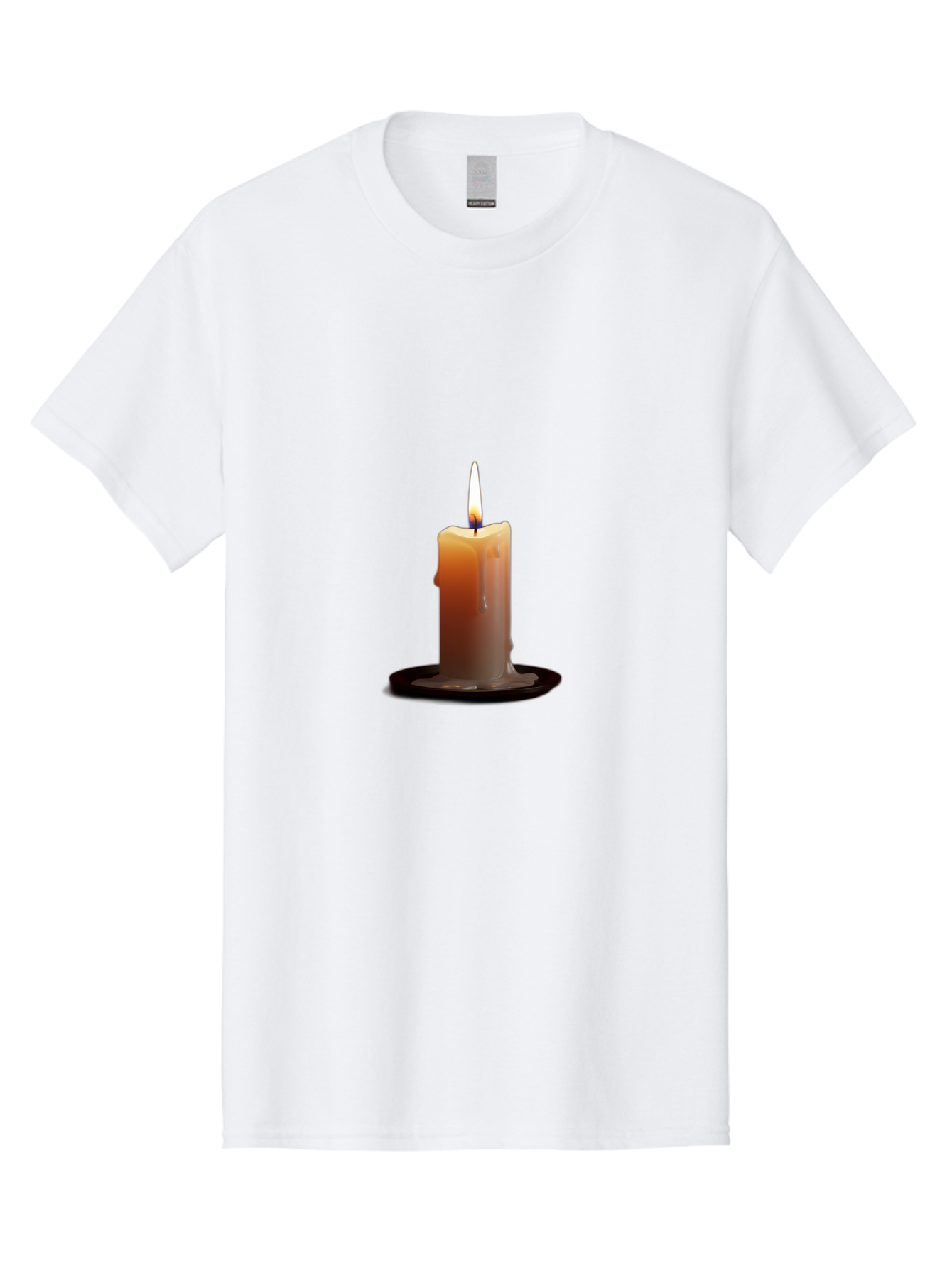 Candle-2 Men'S Graphic Tee, 100% Cotton, Comfortable Casual Summer Wear, Machine Washable, Vintage Camera, Old Camera, Antique Camera, Black Camera, Classic Photography, Photography Equipment, Nostalgic Device, Film Camera, Camera Art Bah676