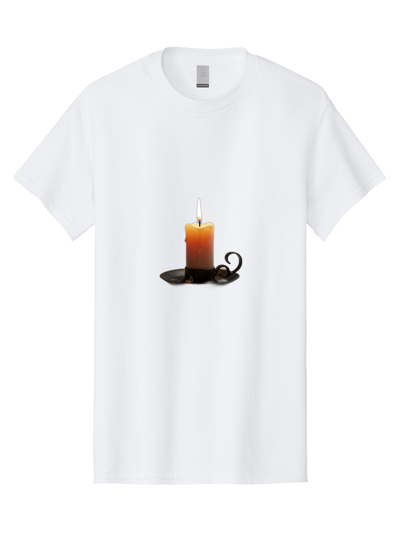 Candle-3 Men'S Graphic Tee, 100% Cotton, Comfortable Casual Summer Wear, Machine Washable, Vintage Camera, Old Camera, Antique Camera, Black Camera, Classic Photography, Photography Equipment, Nostalgic Device, Film Camera, Camera Art Bah677