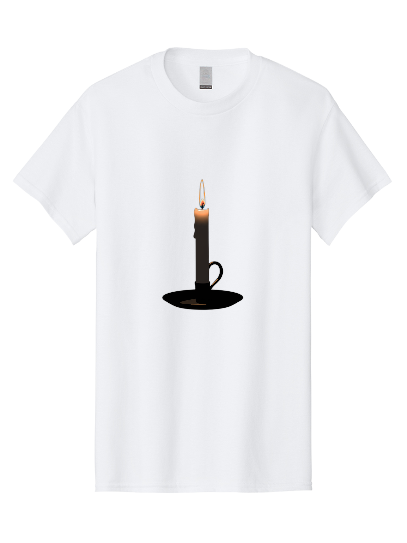 Candle-6 Men'S Graphic Tee, 100% Cotton, Comfortable Casual Summer Wear, Machine Washable, Vintage Camera, Old Camera, Antique Camera, Black Camera, Classic Photography, Photography Equipment, Nostalgic Device, Film Camera, Camera Art Bah680