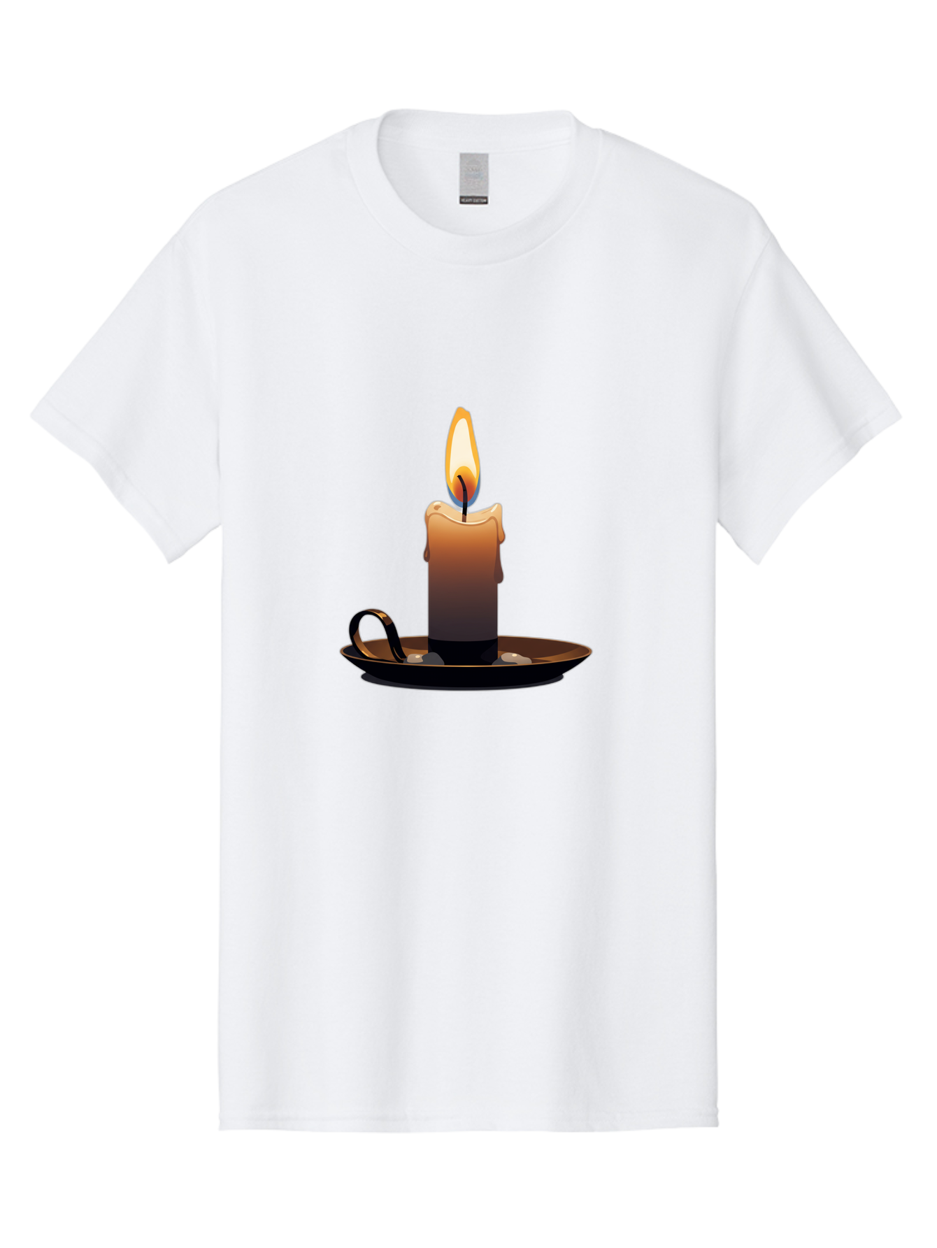 Candle-7 Men'S Graphic Tee, 100% Cotton, Comfortable Casual Summer Wear, Machine Washable, Vintage Camera, Old Camera, Antique Camera, Black Camera, Classic Photography, Photography Equipment, Nostalgic Device, Film Camera, Camera Art Bah681