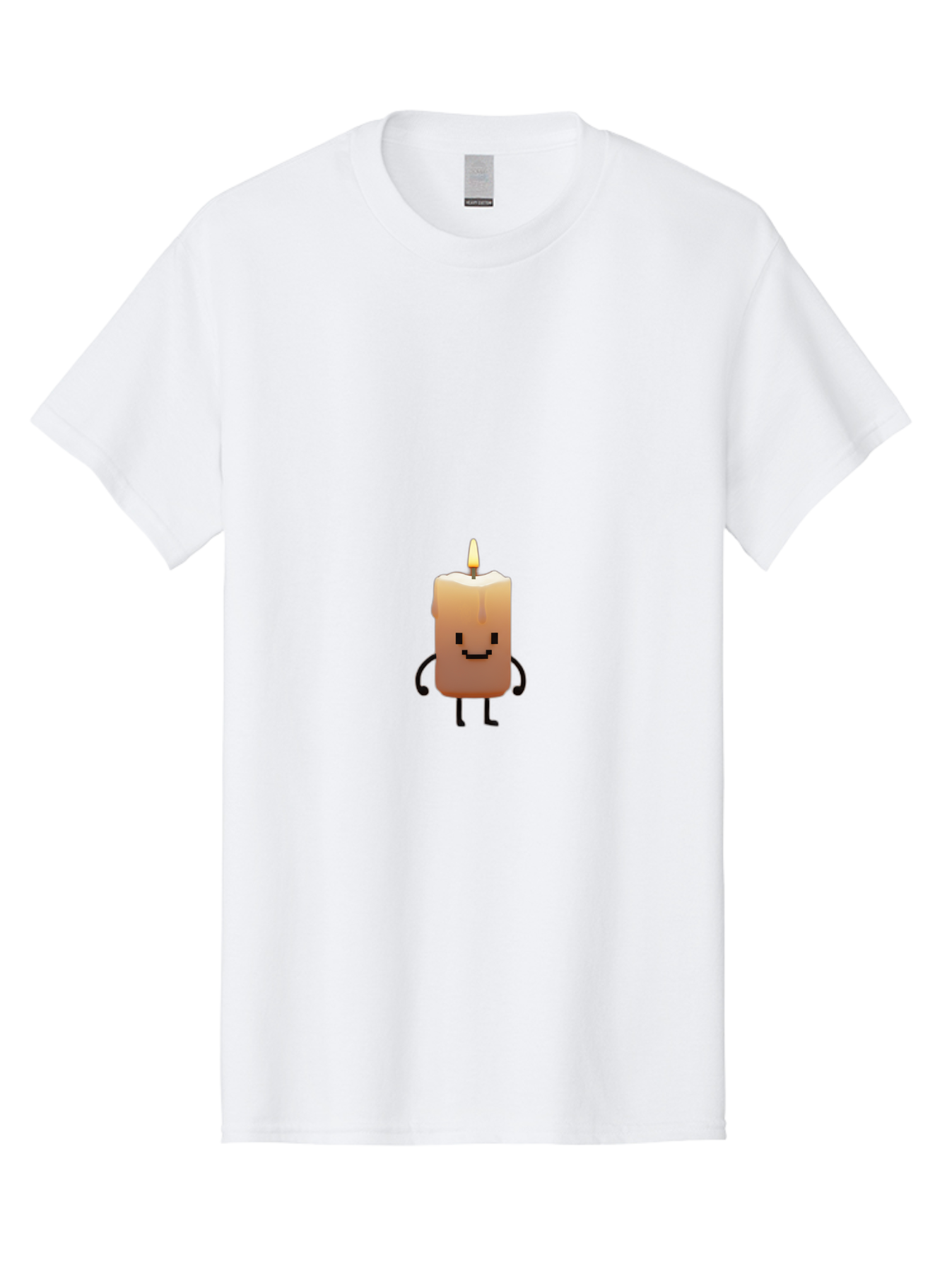 Candle-Character-3 Men'S Graphic Tee, 100% Cotton, Comfortable Casual Summer Wear, Machine Washable, Vintage Camera, Old Camera, Antique Camera, Black Camera, Classic Photography, Photography Equipment, Nostalgic Device, Film Camera, Bah684