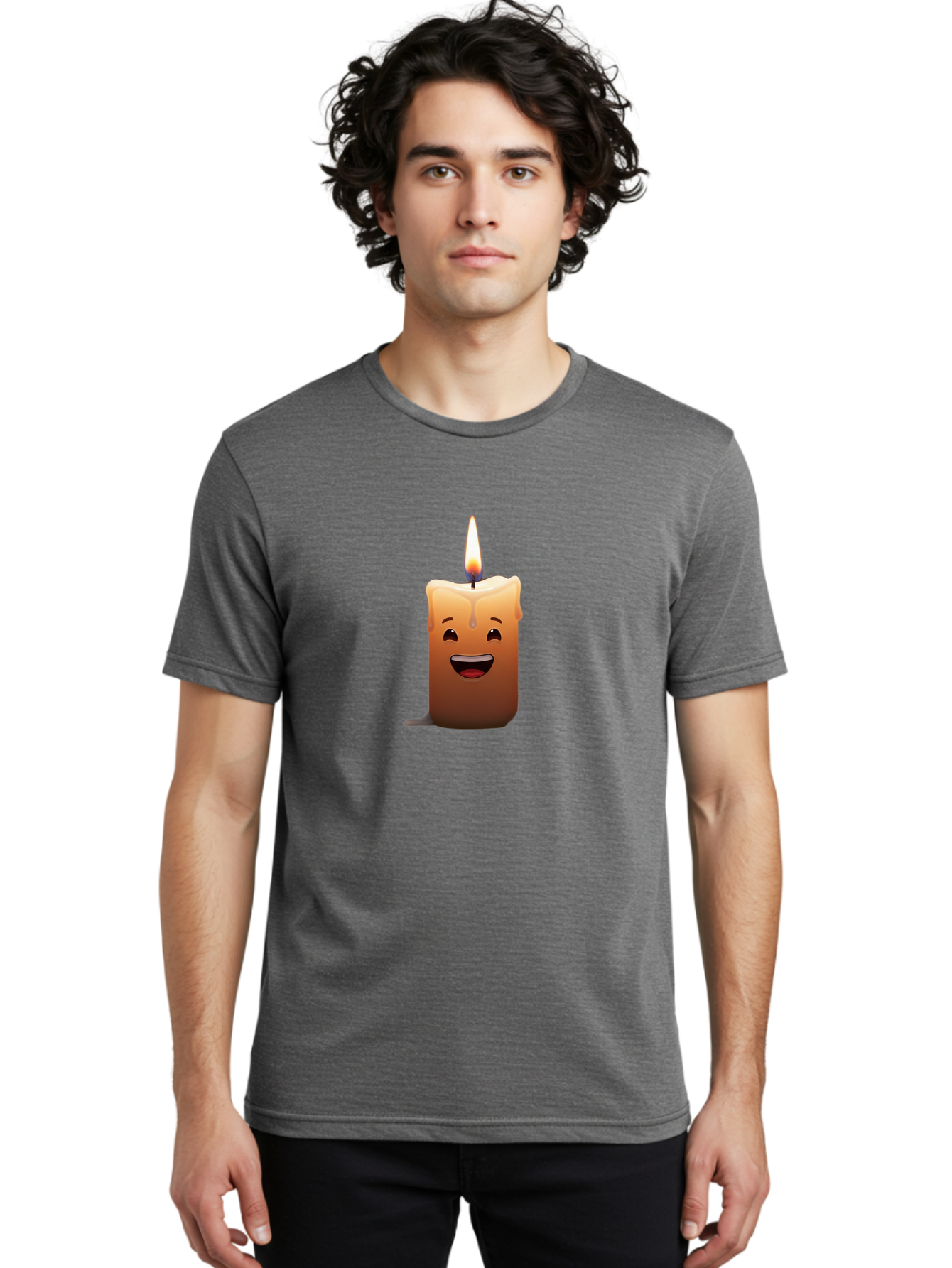 Candle-Emoji-1 Men'S Graphic Tee, 100% Cotton, Comfortable Casual Summer Wear, Machine Washable, Vintage Camera, Old Camera, Antique Camera, Black Camera, Classic Photography, Photography Equipment, Nostalgic Device, Film Camera, Camera Art Bah686