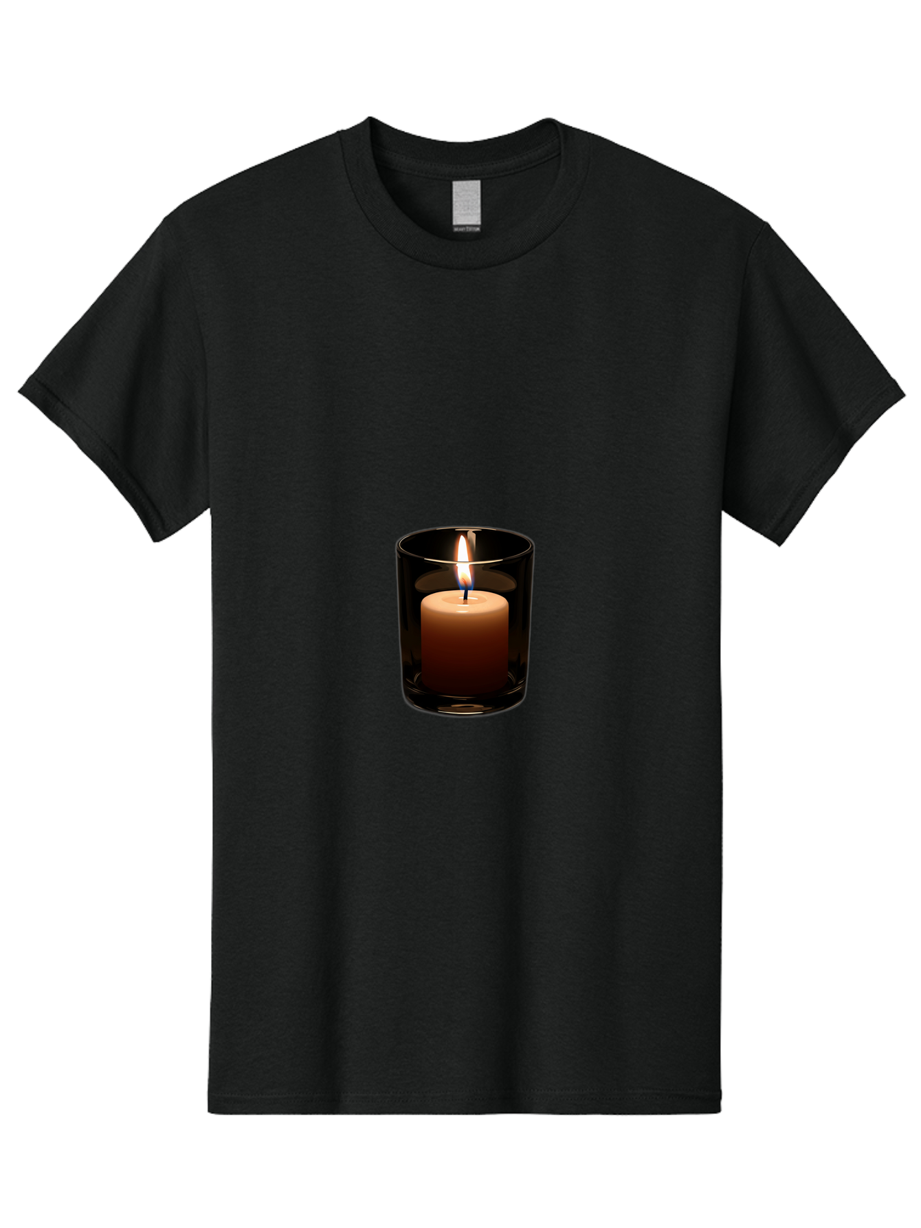Candle-In-Glass-Holder Men'S Graphic Tee, 100% Cotton, Comfortable Casual Summer Wear, Machine Washable, Vintage Camera, Old Camera, Antique Camera, Black Camera, Classic Photography, Photography Equipment, Nostalgic Device, Film Camera, Bah689