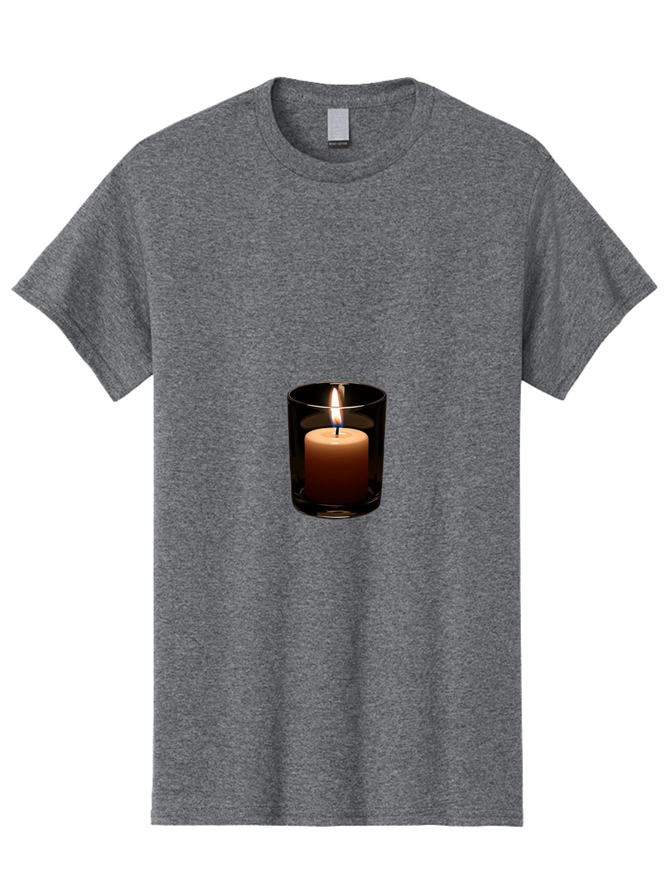 Candle-In-Glass-Holder Men'S Graphic Tee, 100% Cotton, Comfortable Casual Summer Wear, Machine Washable, Vintage Camera, Old Camera, Antique Camera, Black Camera, Classic Photography, Photography Equipment, Nostalgic Device, Film Camera, Bah689
