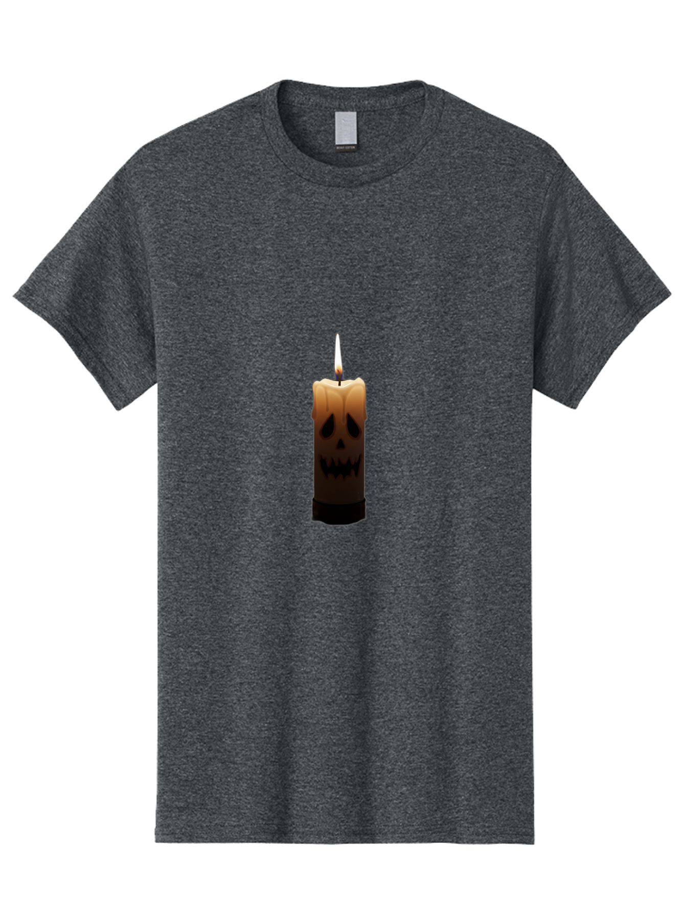 Candle-With-Skull Men'S Graphic Tee, 100% Cotton, Comfortable Casual Summer Wear, Machine Washable, Vintage Camera, Old Camera, Antique Camera, Black Camera, Classic Photography, Photography Equipment, Nostalgic Device, Film Camera, Camera Art Bah695