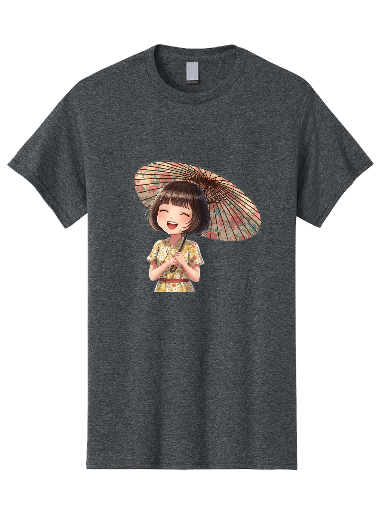 Cartoon-Girl-With-Parasol Men'S Graphic Tee, 100% Cotton, Comfortable Casual Summer Wear, Machine Washable, Vintage Camera, Old Camera, Antique Camera, Black Camera, Classic Photography, Photography Equipment, Nostalgic Device, Film Camera, Bah699