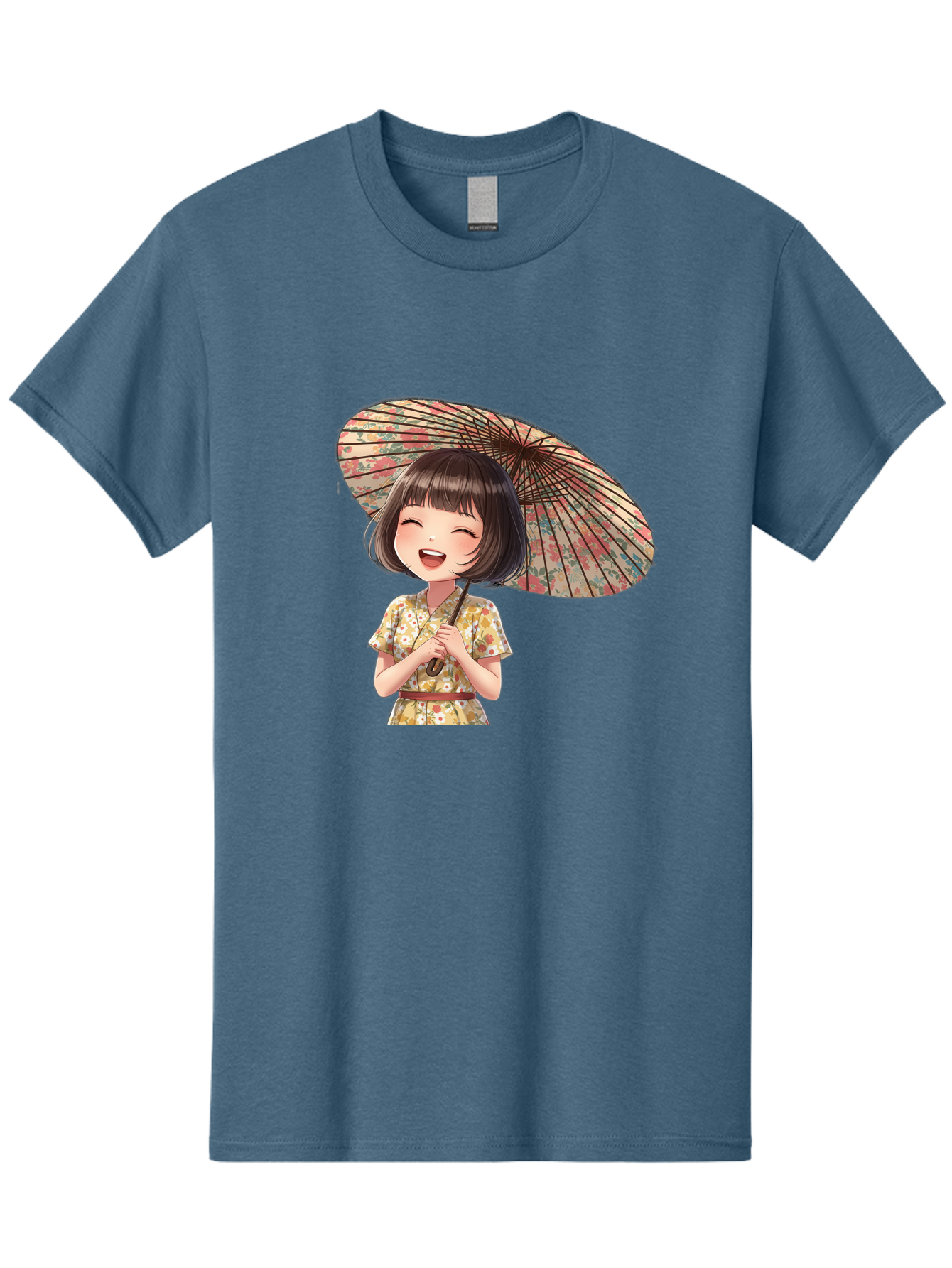 Cartoon-Girl-With-Parasol Men'S Graphic Tee, 100% Cotton, Comfortable Casual Summer Wear, Machine Washable, Vintage Camera, Old Camera, Antique Camera, Black Camera, Classic Photography, Photography Equipment, Nostalgic Device, Film Camera, Bah699