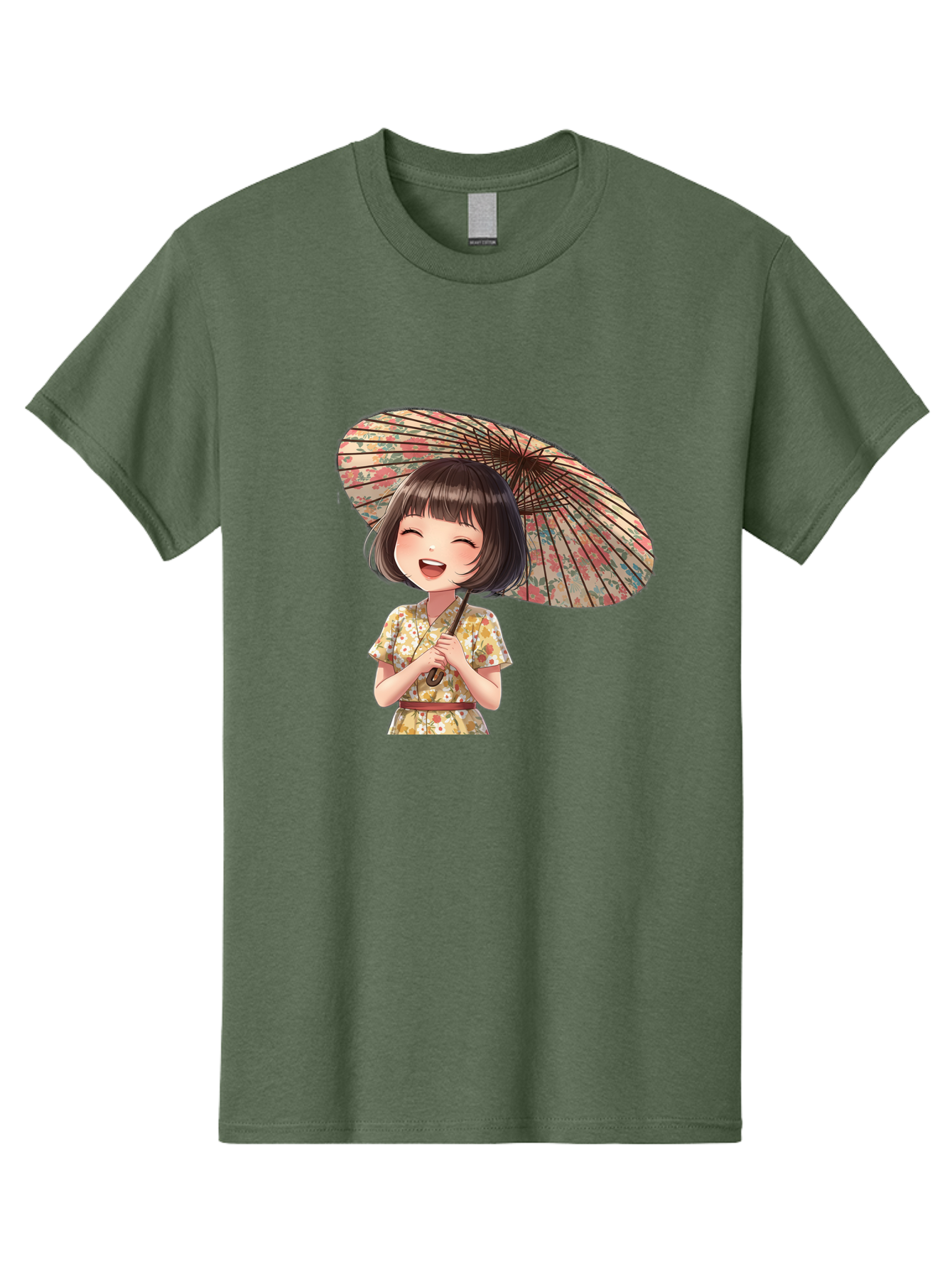 Cartoon-Girl-With-Parasol Men'S Graphic Tee, 100% Cotton, Comfortable Casual Summer Wear, Machine Washable, Vintage Camera, Old Camera, Antique Camera, Black Camera, Classic Photography, Photography Equipment, Nostalgic Device, Film Camera, Bah699