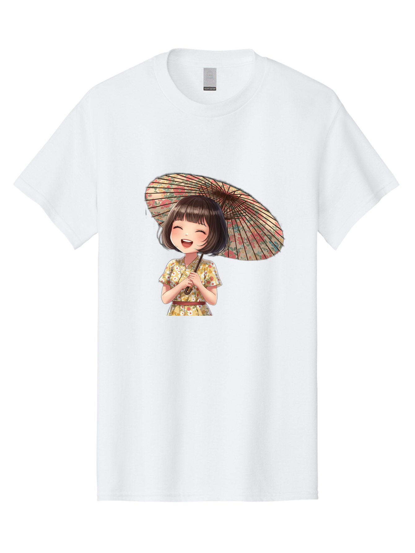 Cartoon-Girl-With-Parasol Men'S Graphic Tee, 100% Cotton, Comfortable Casual Summer Wear, Machine Washable, Vintage Camera, Old Camera, Antique Camera, Black Camera, Classic Photography, Photography Equipment, Nostalgic Device, Film Camera, Bah699