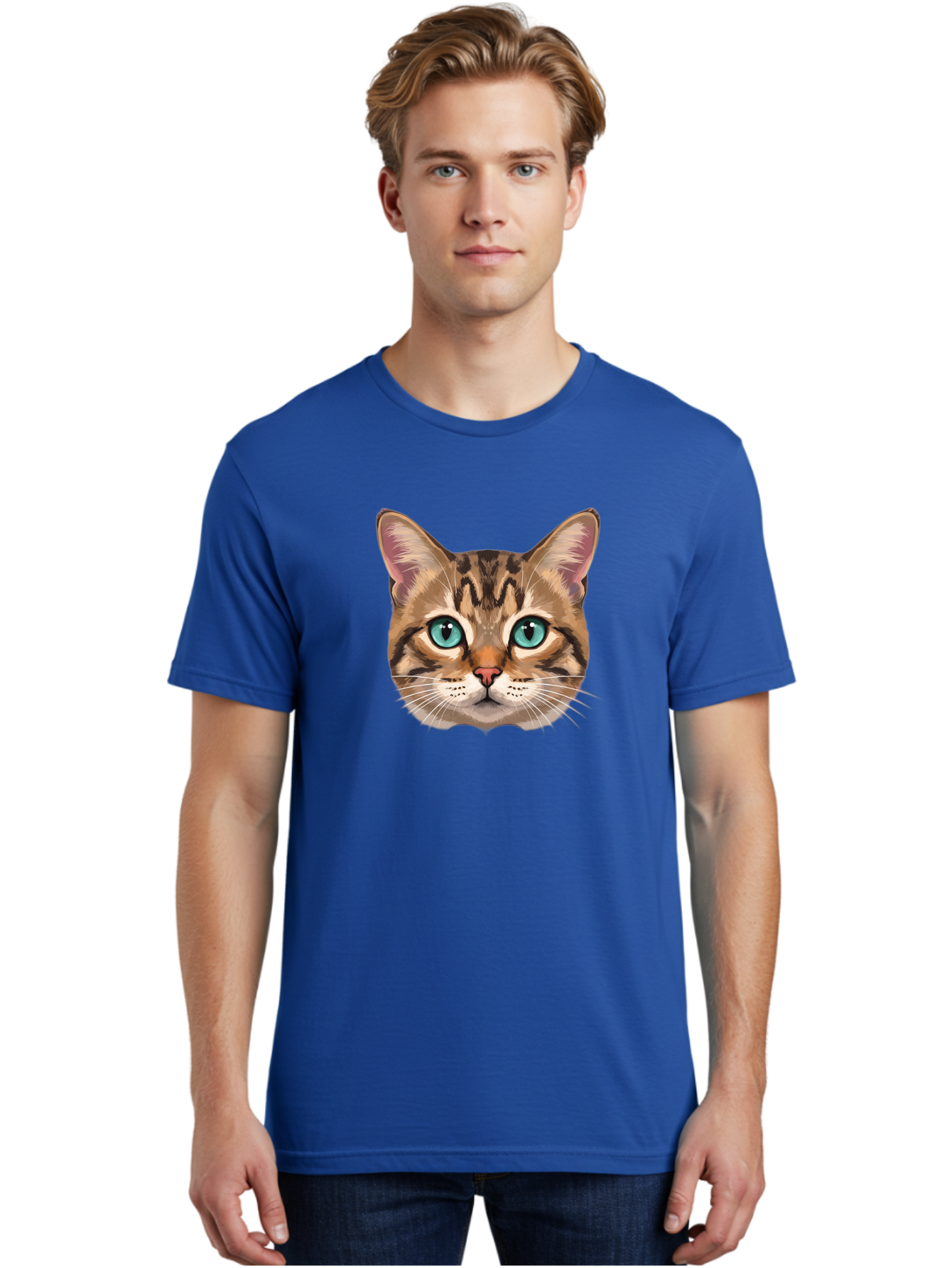 Cat-Face Men'S Graphic Tee, 100% Cotton, Comfortable Casual Summer Wear, Machine Washable, Vintage Camera, Old Camera, Antique Camera, Black Camera, Classic Photography, Photography Equipment, Nostalgic Device, Film Camera, Camera Art Bah703