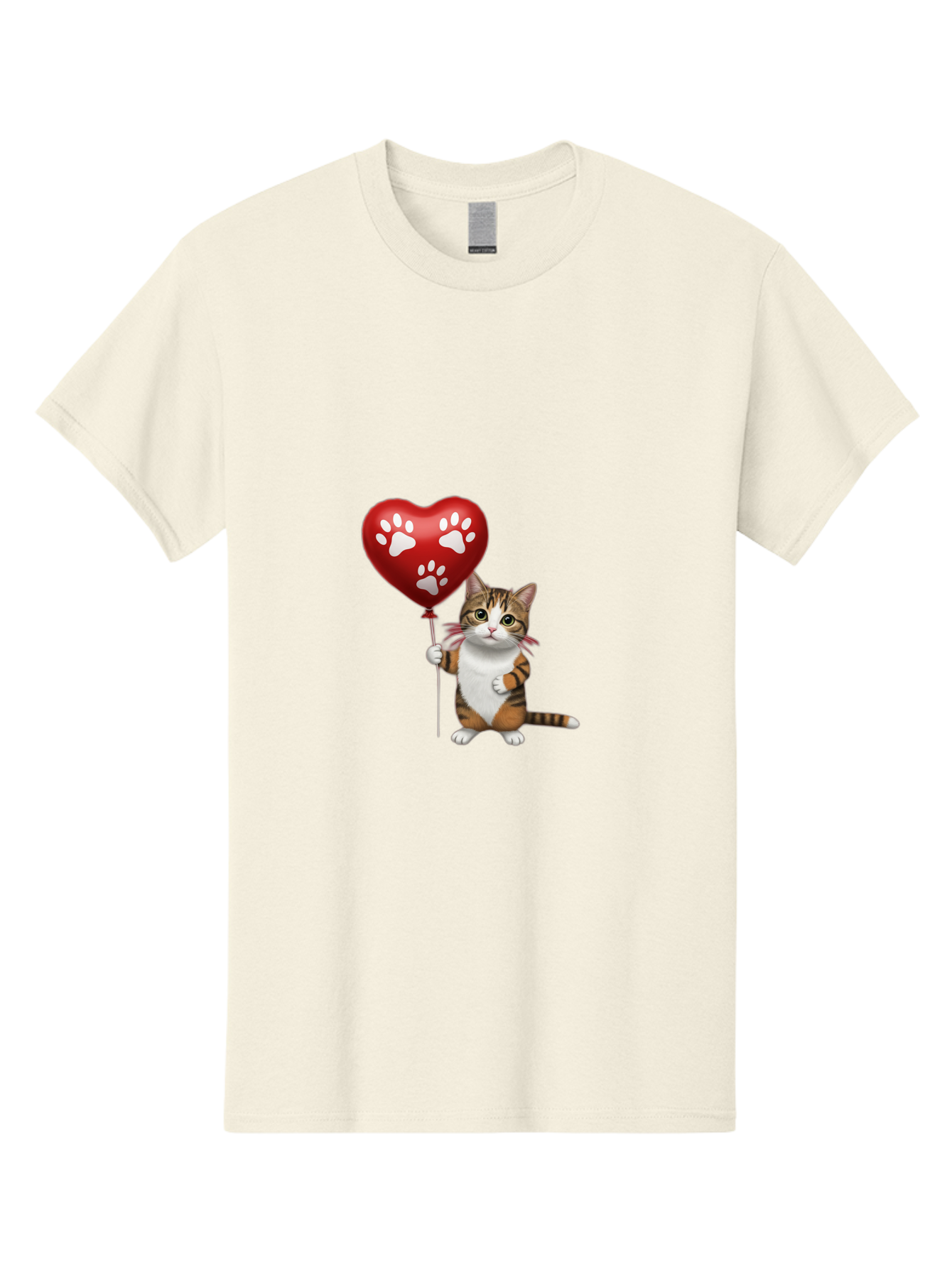 Cat-Holding-Heart-Balloon Men'S Graphic Tee, 100% Cotton, Comfortable Casual Summer Wear, Machine Washable, Vintage Camera, Old Camera, Antique Camera, Black Camera, Classic Photography, Photography Equipment, Nostalgic Device, Film Camera, Bah704