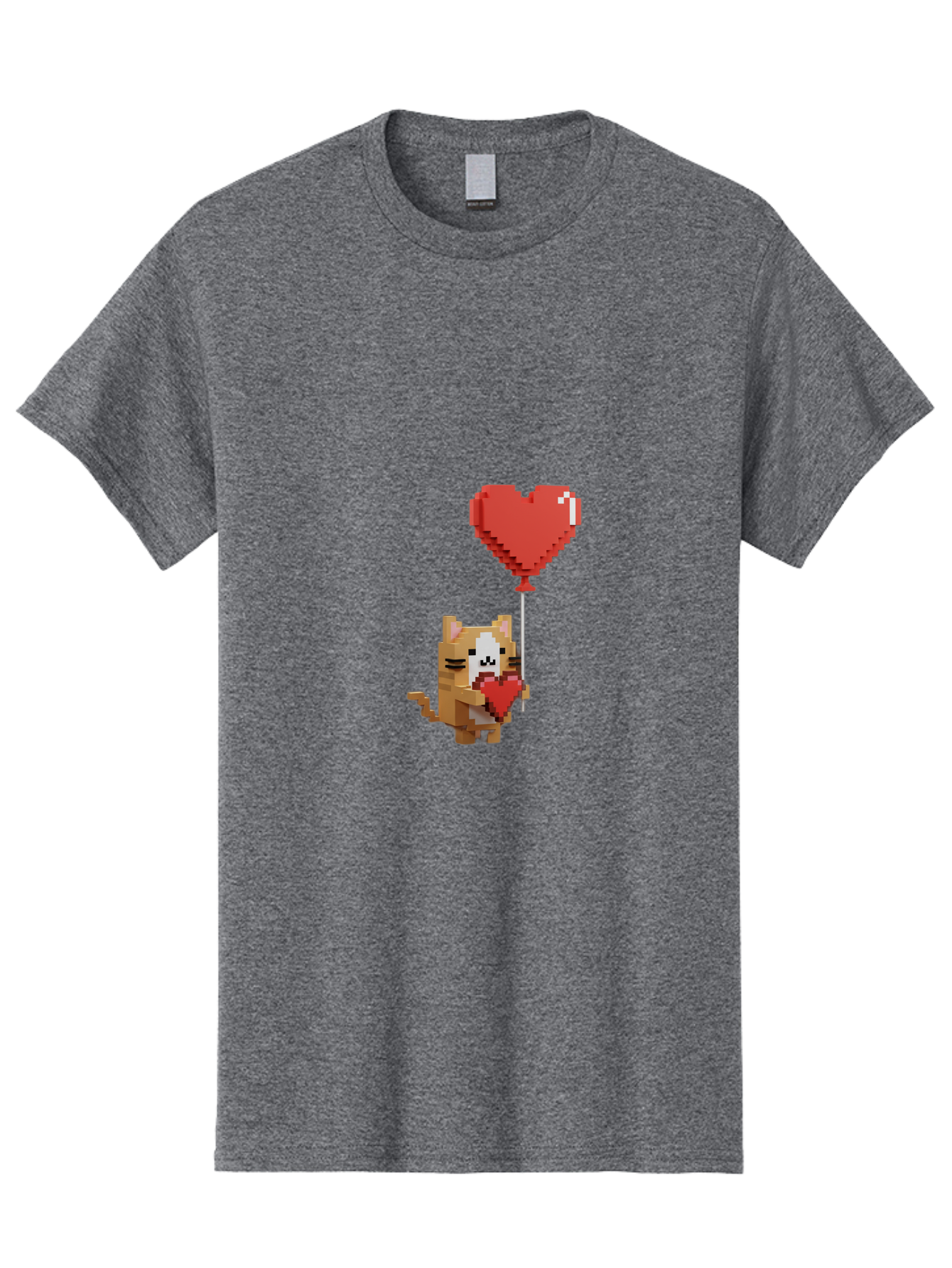 Cat-Hugging-Heart Men'S Graphic Tee, 100% Cotton, Comfortable Casual Summer Wear, Machine Washable, Vintage Camera, Old Camera, Antique Camera, Black Camera, Classic Photography, Photography Equipment, Nostalgic Device, Film Camera, Camera Art Bah705