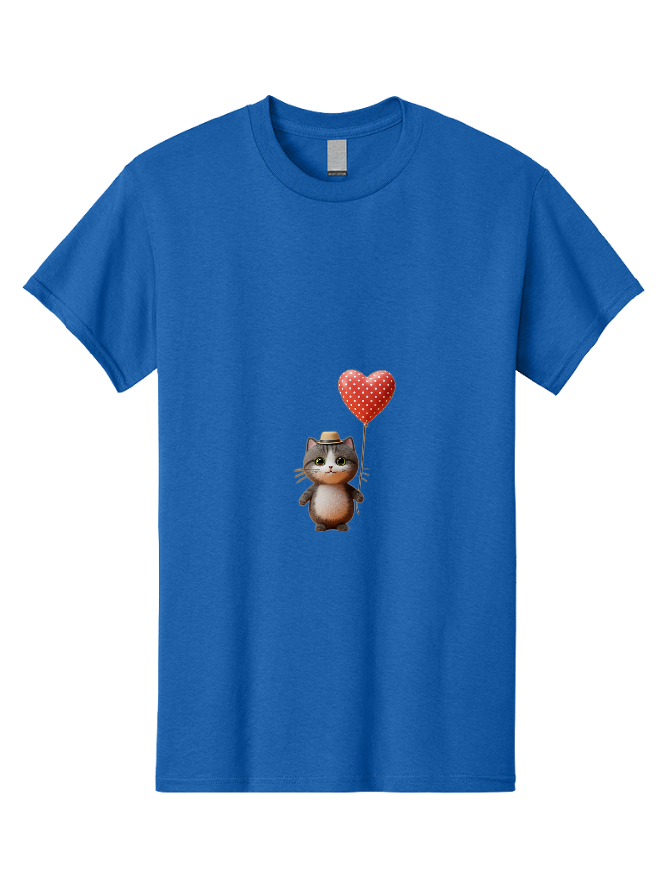 Cat-With-Heart-Balloon-4 Men'S Graphic Tee, 100% Cotton, Comfortable Casual Summer Wear, Machine Washable, Vintage Camera, Old Camera, Antique Camera, Black Camera, Classic Photography, Photography Equipment, Nostalgic Device, Film Camera, Bah711