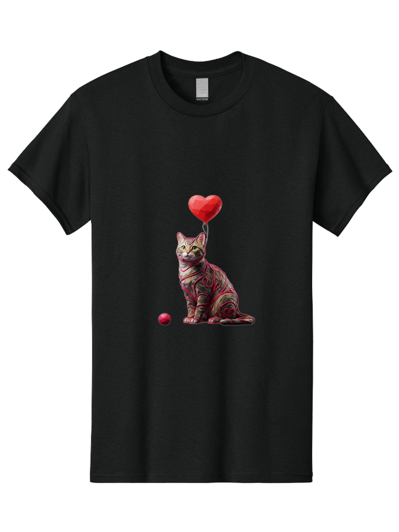 Cat-With-Red-Heart-Balloon Men'S Graphic Tee, 100% Cotton, Comfortable Casual Summer Wear, Machine Washable, Vintage Camera, Old Camera, Antique Camera, Black Camera, Classic Photography, Photography Equipment, Nostalgic Device, Film Camera, Bah720