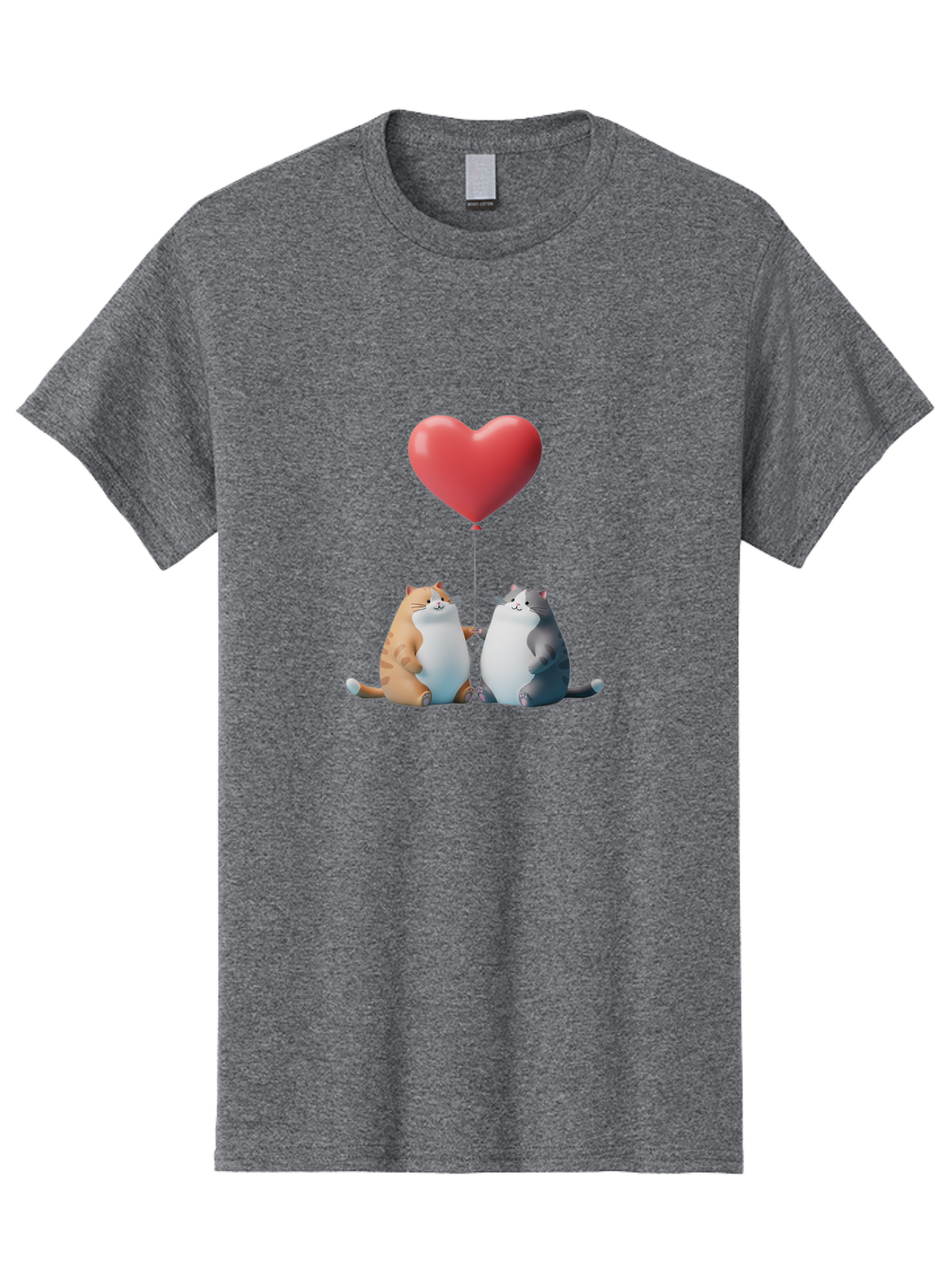 Cats-With-Heart-Balloon Men'S Graphic Tee, 100% Cotton, Comfortable Casual Summer Wear, Machine Washable, Vintage Camera, Old Camera, Antique Camera, Black Camera, Classic Photography, Photography Equipment, Nostalgic Device, Film Camera, Bah724
