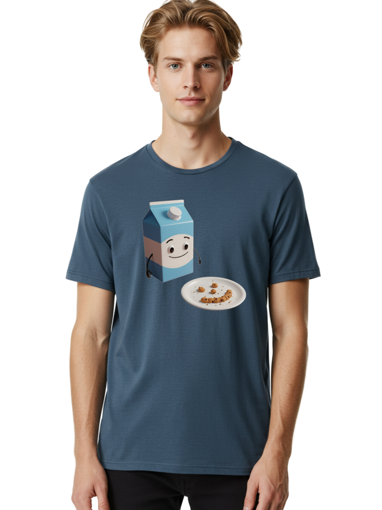 Cereal-Milk-Cartoon Men'S Graphic Tee, 100% Cotton, Comfortable Casual Summer Wear, Machine Washable, Vintage Camera, Old Camera, Antique Camera, Black Camera, Classic Photography, Photography Equipment, Nostalgic Device, Film Camera, Bah725