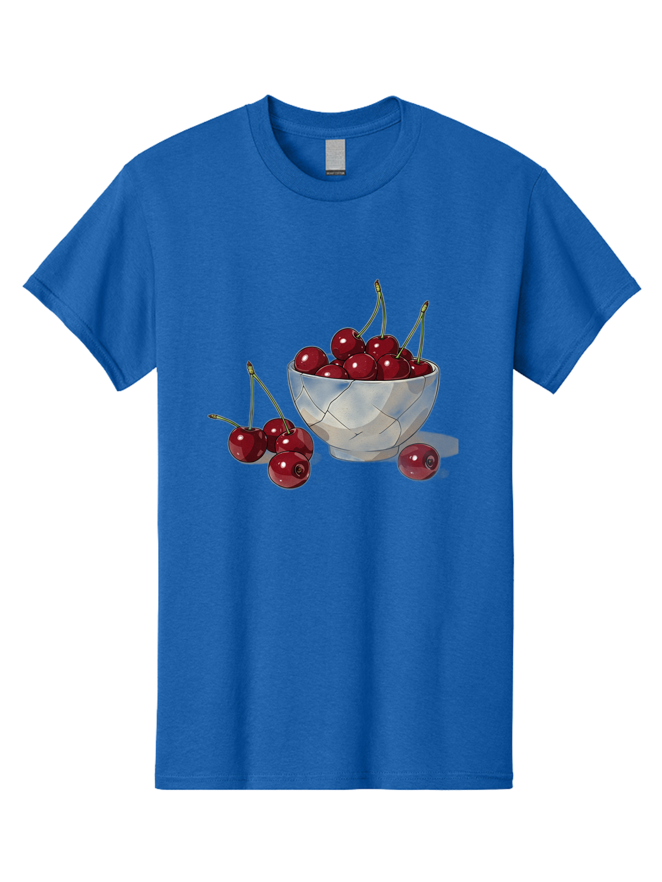 Cherries-1 Men'S Graphic Tee, 100% Cotton, Comfortable Casual Summer Wear, Machine Washable, Vintage Camera, Old Camera, Antique Camera, Black Camera, Classic Photography, Photography Equipment, Nostalgic Device, Film Camera, Camera Art Bah729