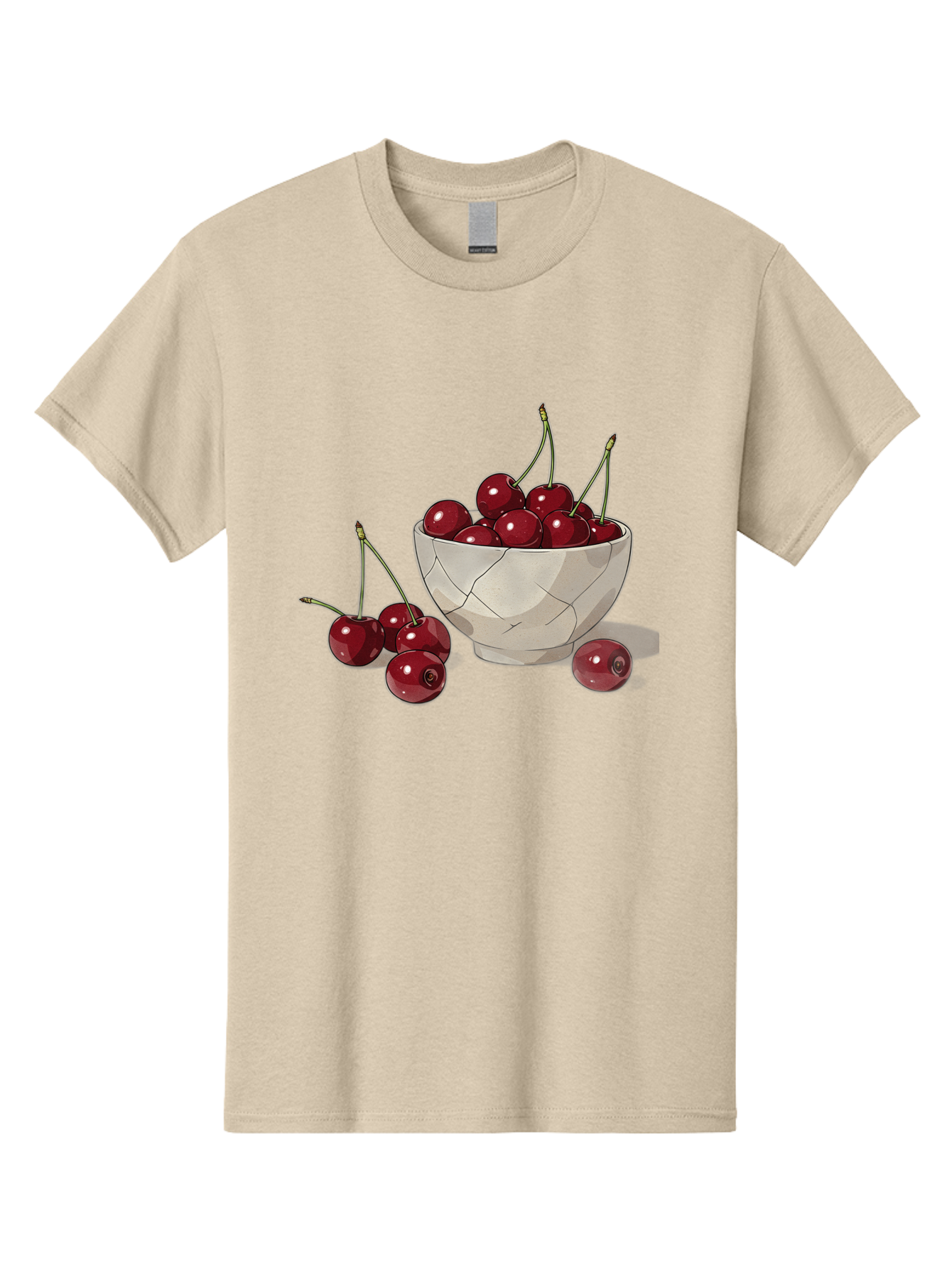 Cherries-1 Men'S Graphic Tee, 100% Cotton, Comfortable Casual Summer Wear, Machine Washable, Vintage Camera, Old Camera, Antique Camera, Black Camera, Classic Photography, Photography Equipment, Nostalgic Device, Film Camera, Camera Art Bah729