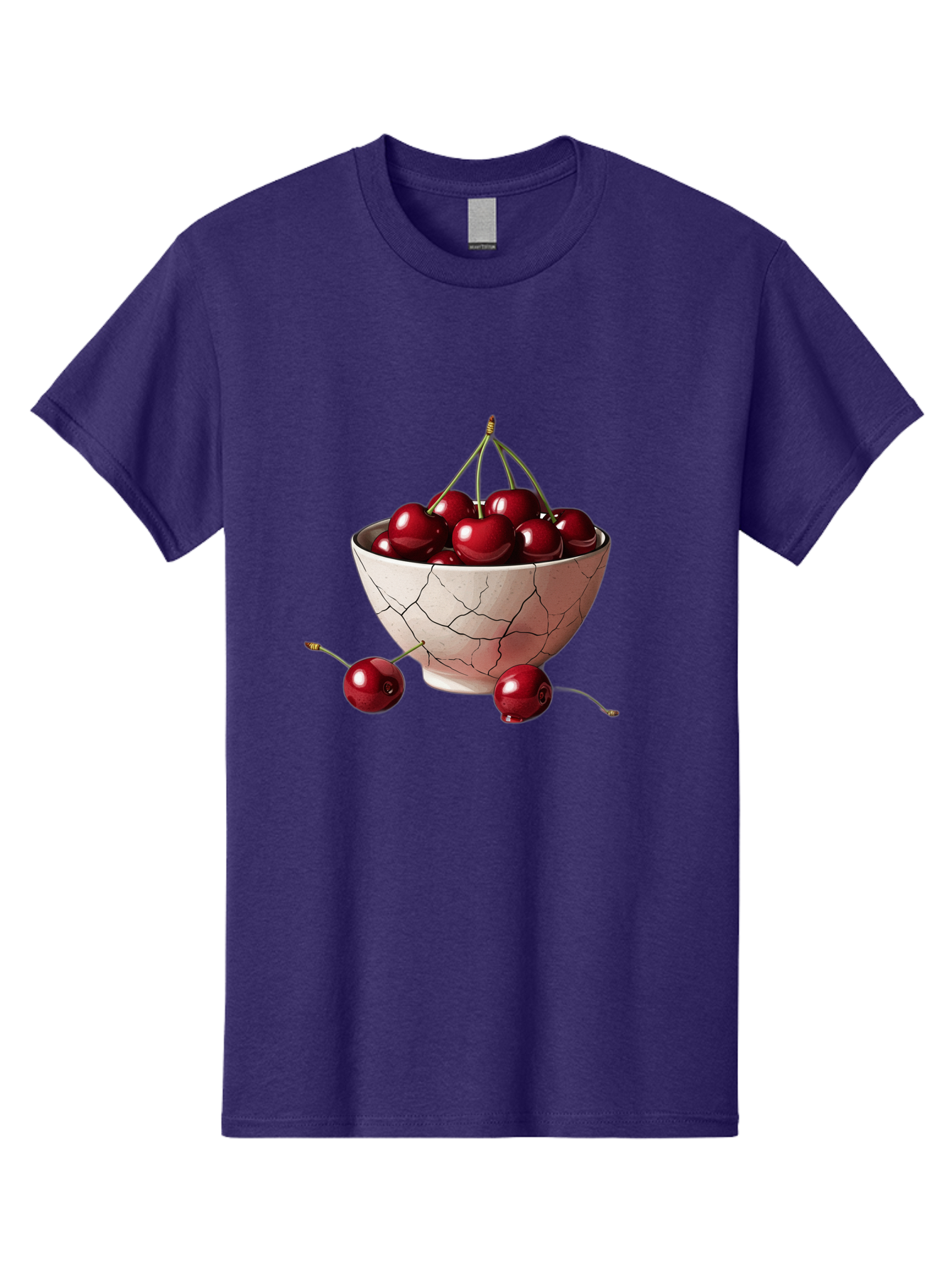Cherries-2 Men'S Graphic Tee, 100% Cotton, Comfortable Casual Summer Wear, Machine Washable, Vintage Camera, Old Camera, Antique Camera, Black Camera, Classic Photography, Photography Equipment, Nostalgic Device, Film Camera, Camera Art Bah730
