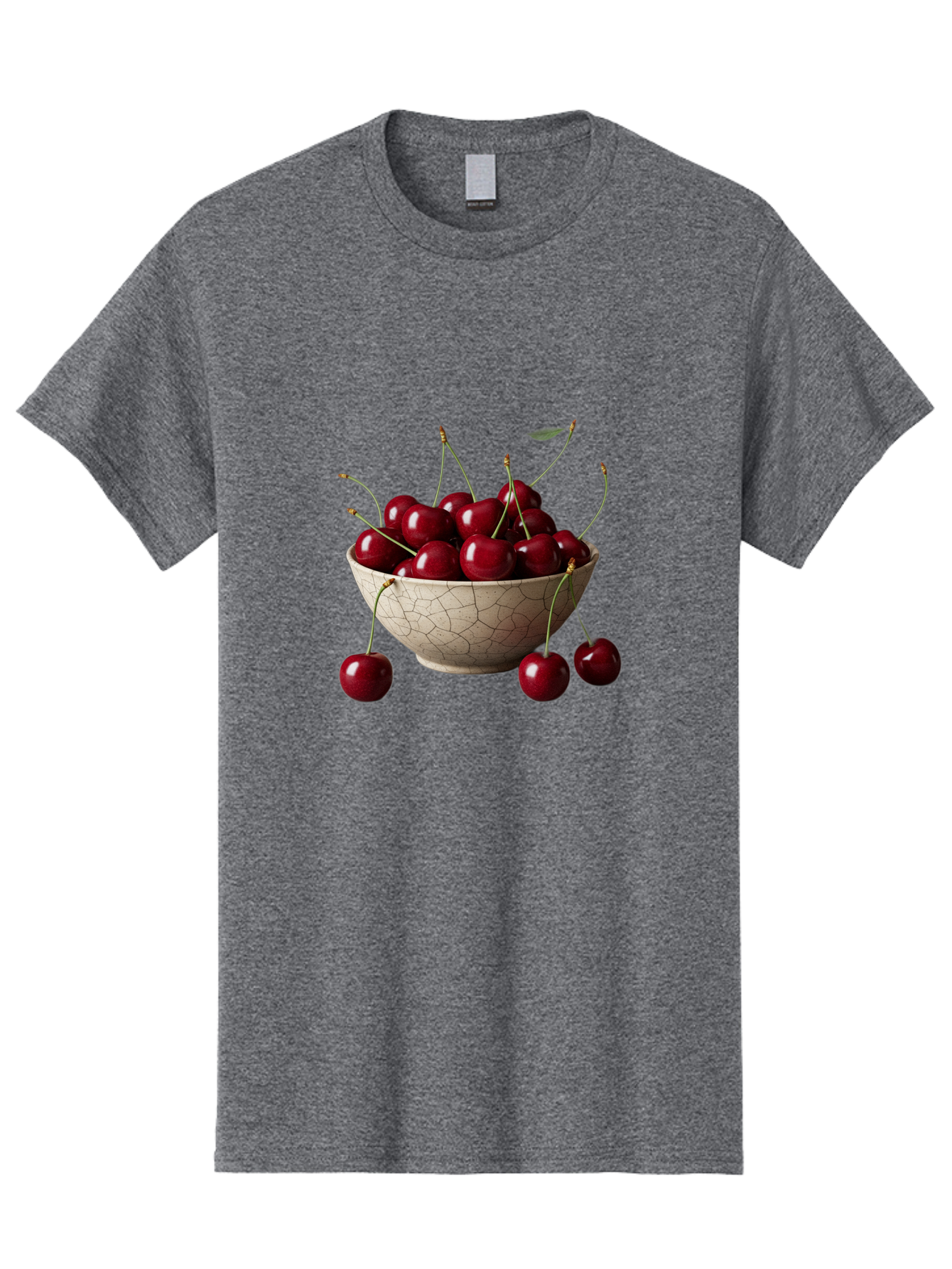 Cherries-In-Bowl Men'S Graphic Tee, 100% Cotton, Comfortable Casual Summer Wear, Machine Washable, Vintage Camera, Old Camera, Antique Camera, Black Camera, Classic Photography, Photography Equipment, Nostalgic Device, Film Camera, Camera Art Bah734