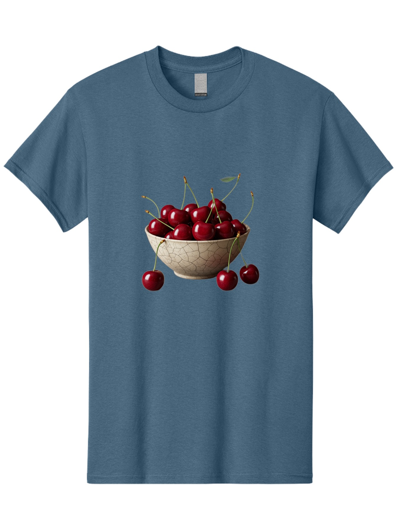 Cherries-In-Bowl Men'S Graphic Tee, 100% Cotton, Comfortable Casual Summer Wear, Machine Washable, Vintage Camera, Old Camera, Antique Camera, Black Camera, Classic Photography, Photography Equipment, Nostalgic Device, Film Camera, Camera Art Bah734