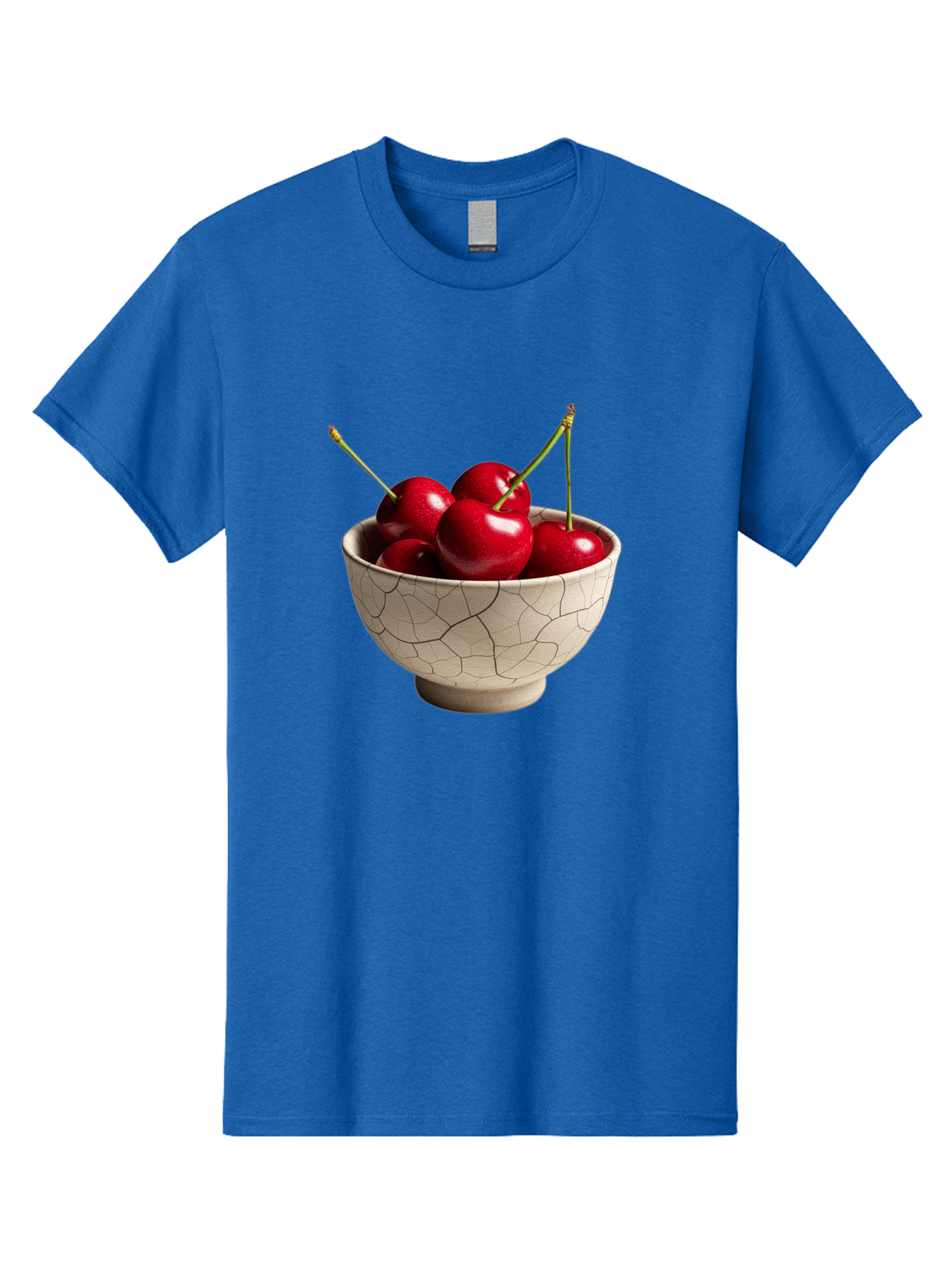 Cherries-In-Kintsugi-Bowl Men'S Graphic Tee, 100% Cotton, Comfortable Casual Summer Wear, Machine Washable, Vintage Camera, Old Camera, Antique Camera, Black Camera, Classic Photography, Photography Equipment, Nostalgic Device, Film Camera, Bah740