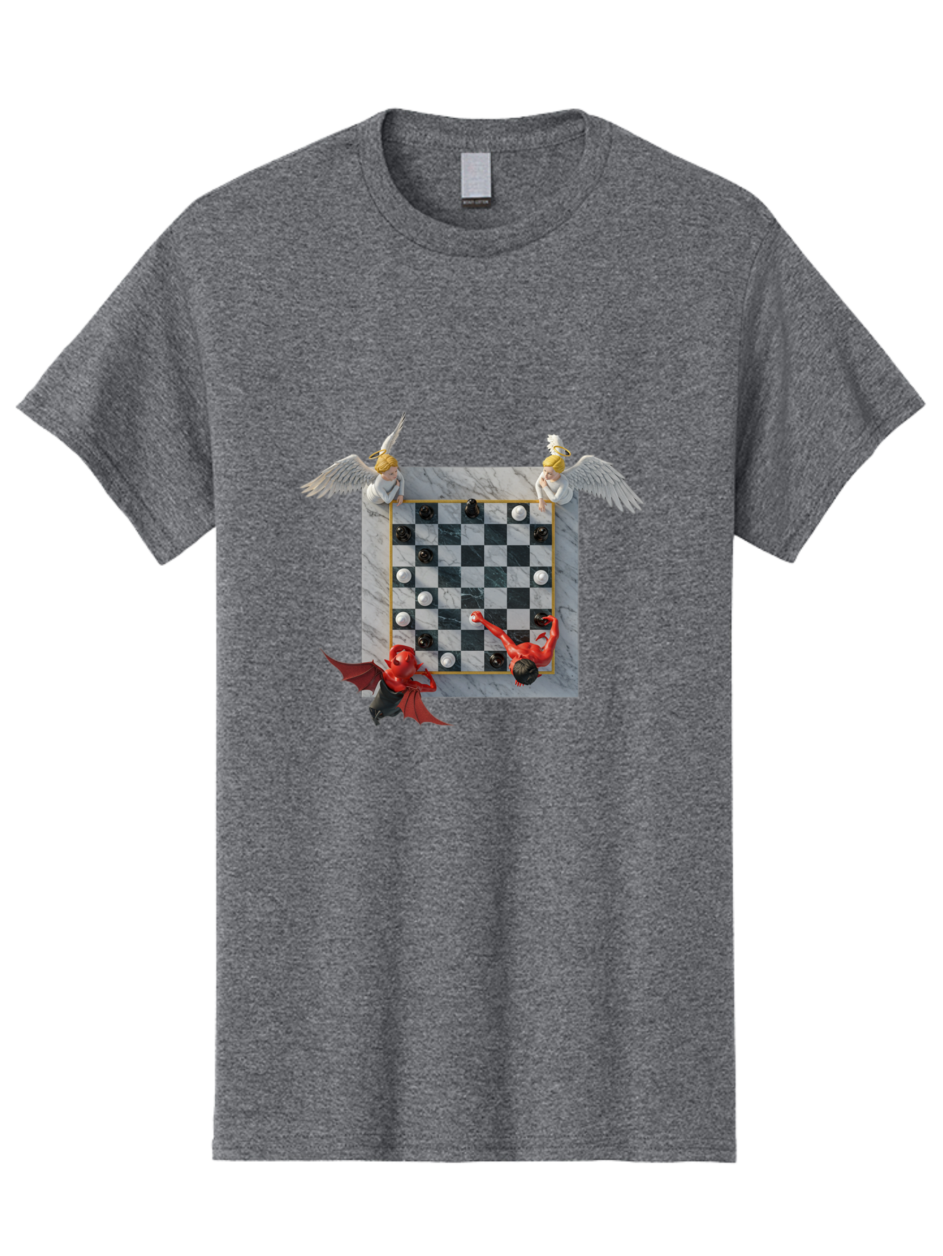 Chess-Game-1 Men'S Graphic Tee, 100% Cotton, Comfortable Casual Summer Wear, Machine Washable, Vintage Camera, Old Camera, Antique Camera, Black Camera, Classic Photography, Photography Equipment, Nostalgic Device, Film Camera, Camera Art Bah744