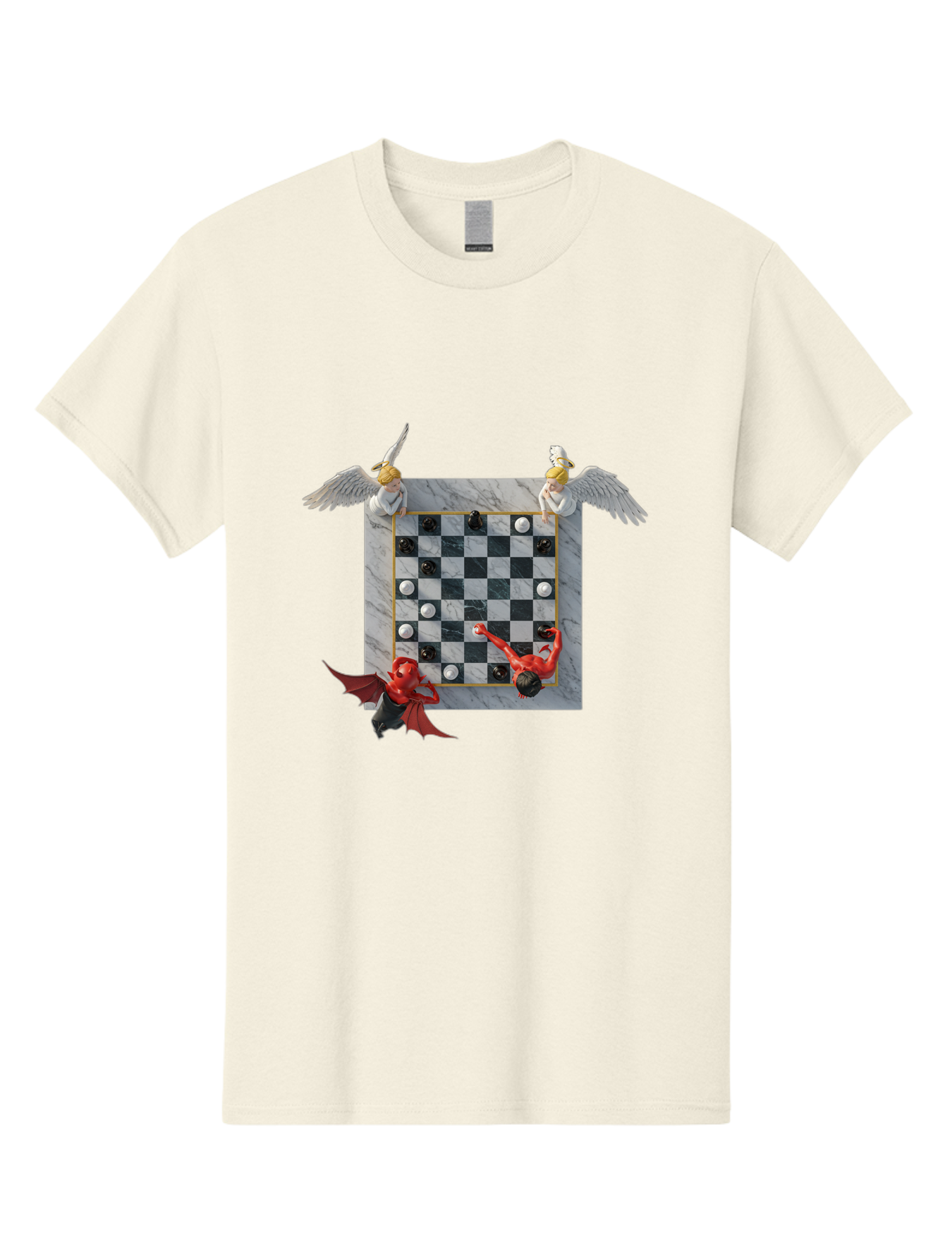 Chess-Game-1 Men'S Graphic Tee, 100% Cotton, Comfortable Casual Summer Wear, Machine Washable, Vintage Camera, Old Camera, Antique Camera, Black Camera, Classic Photography, Photography Equipment, Nostalgic Device, Film Camera, Camera Art Bah744