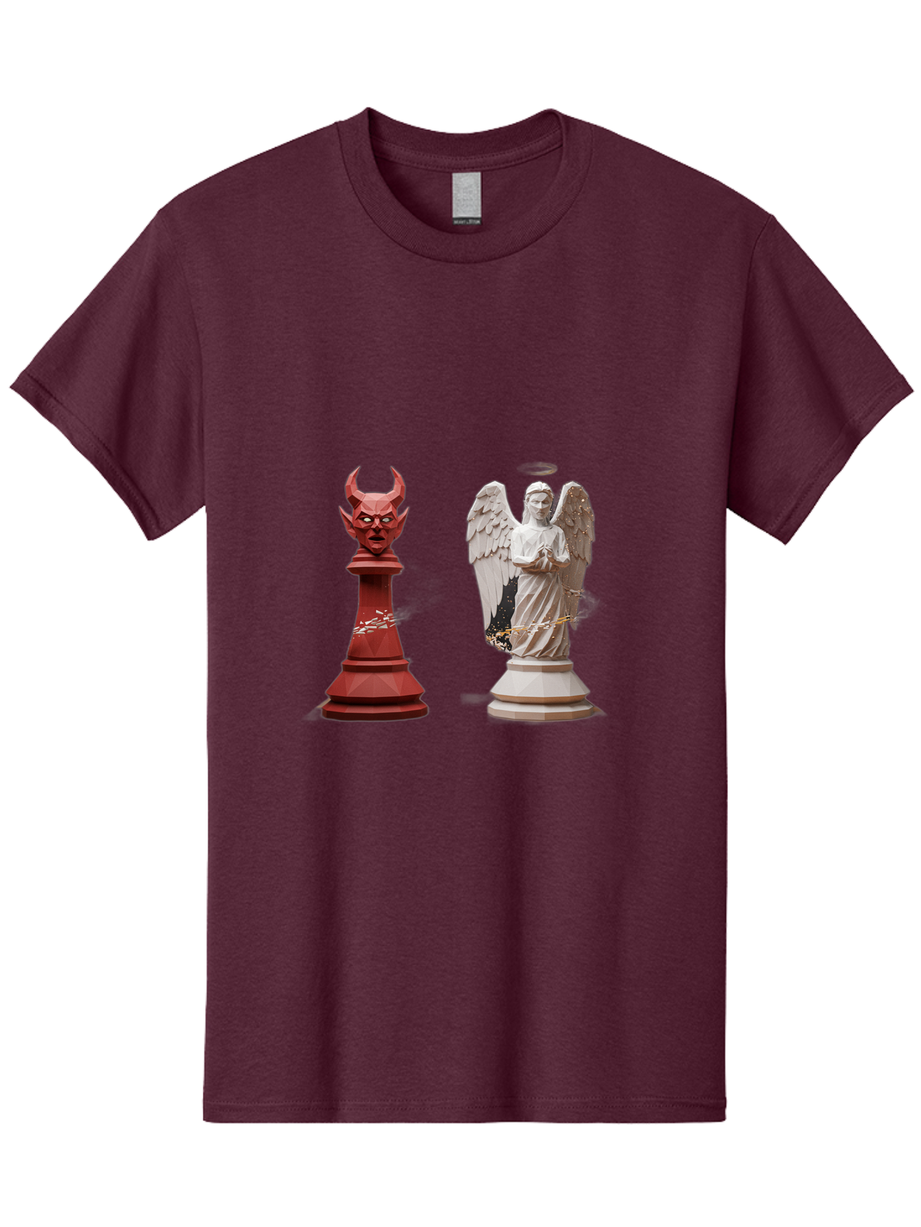 Chess-Pieces Men'S Graphic Tee, 100% Cotton, Comfortable Casual Summer Wear, Machine Washable, Vintage Camera, Old Camera, Antique Camera, Black Camera, Classic Photography, Photography Equipment, Nostalgic Device, Film Camera, Camera Art Bah747