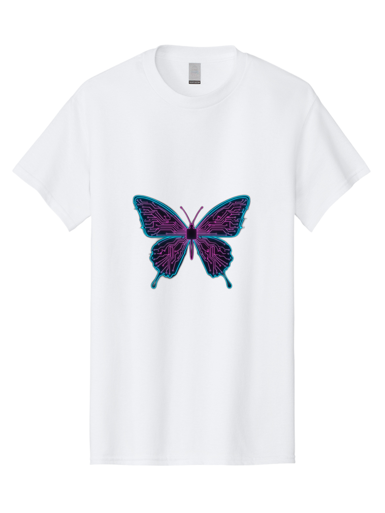 Circuit-Butterfly Men'S Graphic Tee, 100% Cotton, Comfortable Casual Summer Wear, Machine Washable, Vintage Camera, Old Camera, Antique Camera, Black Camera, Classic Photography, Photography Equipment, Nostalgic Device, Film Camera, Camera Art Bah755