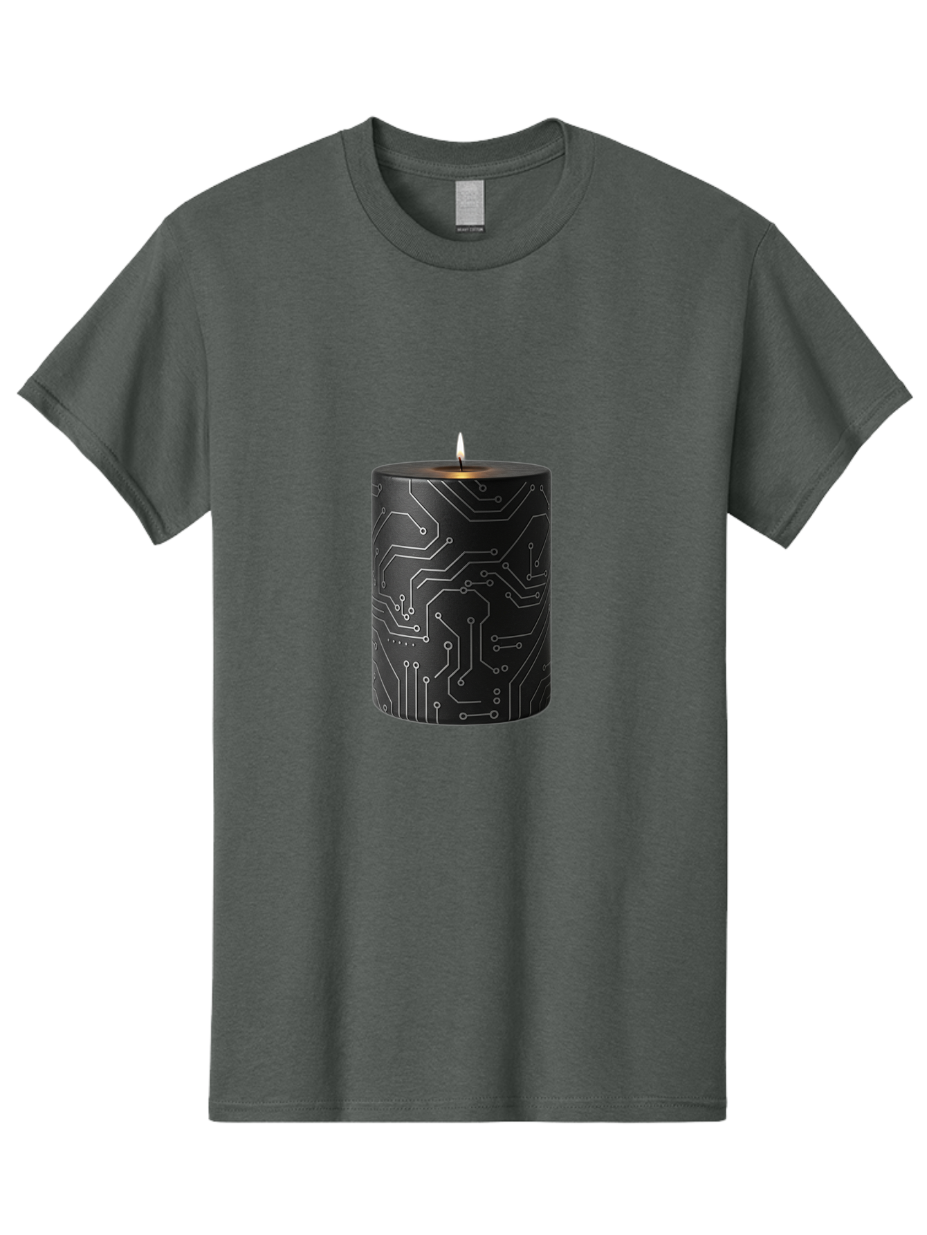 Circuit-Candle Men'S Graphic Tee, 100% Cotton, Comfortable Casual Summer Wear, Machine Washable, Vintage Camera, Old Camera, Antique Camera, Black Camera, Classic Photography, Photography Equipment, Nostalgic Device, Film Camera, Camera Art Bah756