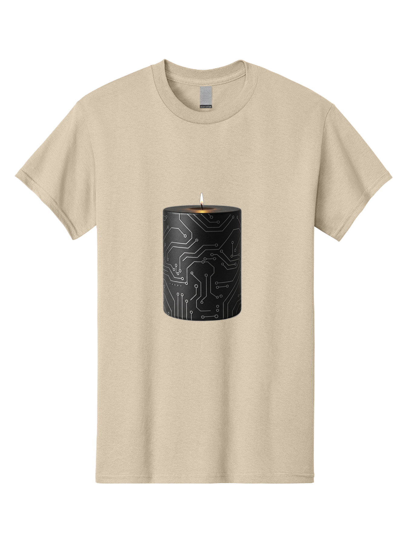 Circuit-Candle Men'S Graphic Tee, 100% Cotton, Comfortable Casual Summer Wear, Machine Washable, Vintage Camera, Old Camera, Antique Camera, Black Camera, Classic Photography, Photography Equipment, Nostalgic Device, Film Camera, Camera Art Bah756