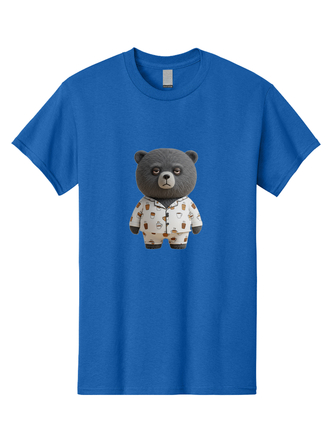 Coffee-Bear-1 Men'S Graphic Tee, 100% Cotton, Comfortable Casual Summer Wear, Machine Washable, Vintage Camera, Old Camera, Antique Camera, Black Camera, Classic Photography, Photography Equipment, Nostalgic Device, Film Camera, Camera Art Bah768