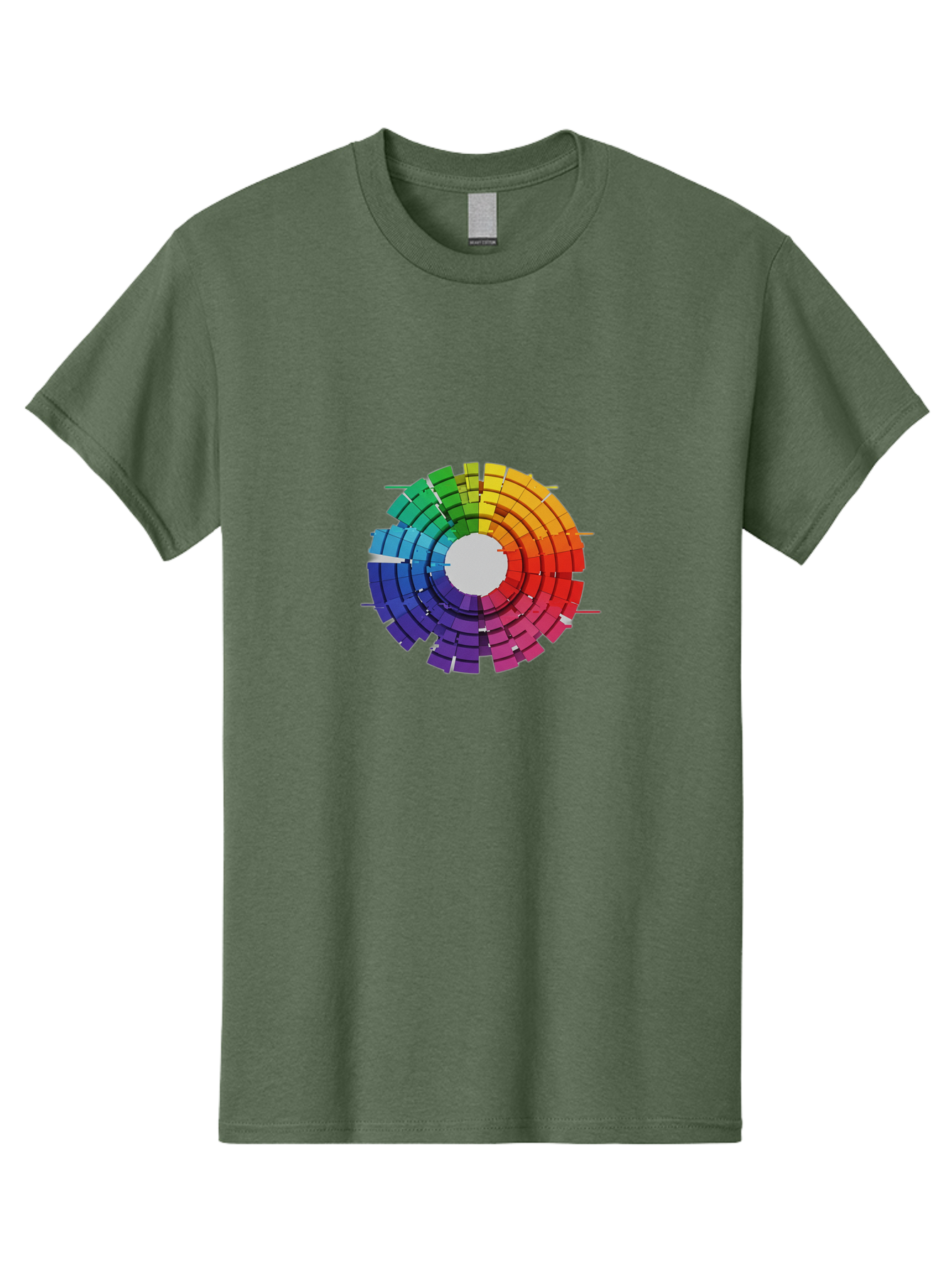 Color-Wheel Men'S Graphic Tee, 100% Cotton, Comfortable Casual Summer Wear, Machine Washable, Vintage Camera, Old Camera, Antique Camera, Black Camera, Classic Photography, Photography Equipment, Nostalgic Device, Film Camera, Camera Art Bah772