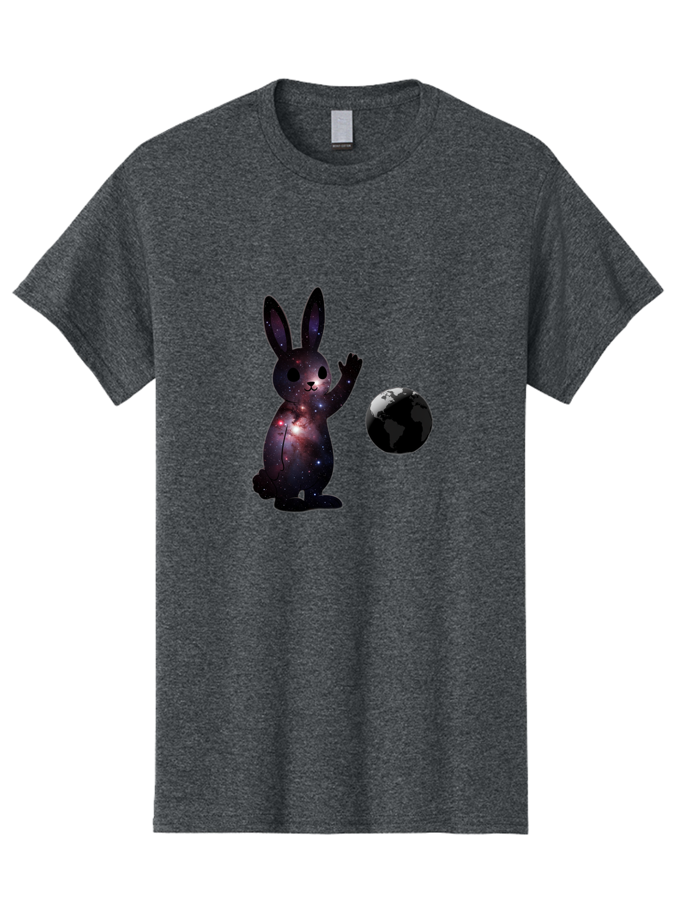 Cosmic-Rabbit-1 Men'S Graphic Tee, 100% Cotton, Comfortable Casual Summer Wear, Machine Washable, Vintage Camera, Old Camera, Antique Camera, Black Camera, Classic Photography, Photography Equipment, Nostalgic Device, Film Camera, Camera Art Bah785
