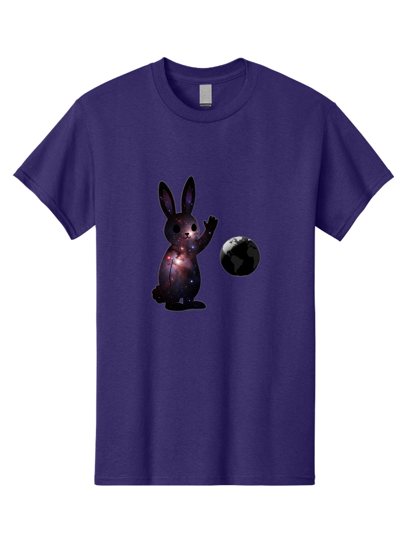 Cosmic-Rabbit-1 Men'S Graphic Tee, 100% Cotton, Comfortable Casual Summer Wear, Machine Washable, Vintage Camera, Old Camera, Antique Camera, Black Camera, Classic Photography, Photography Equipment, Nostalgic Device, Film Camera, Camera Art Bah785