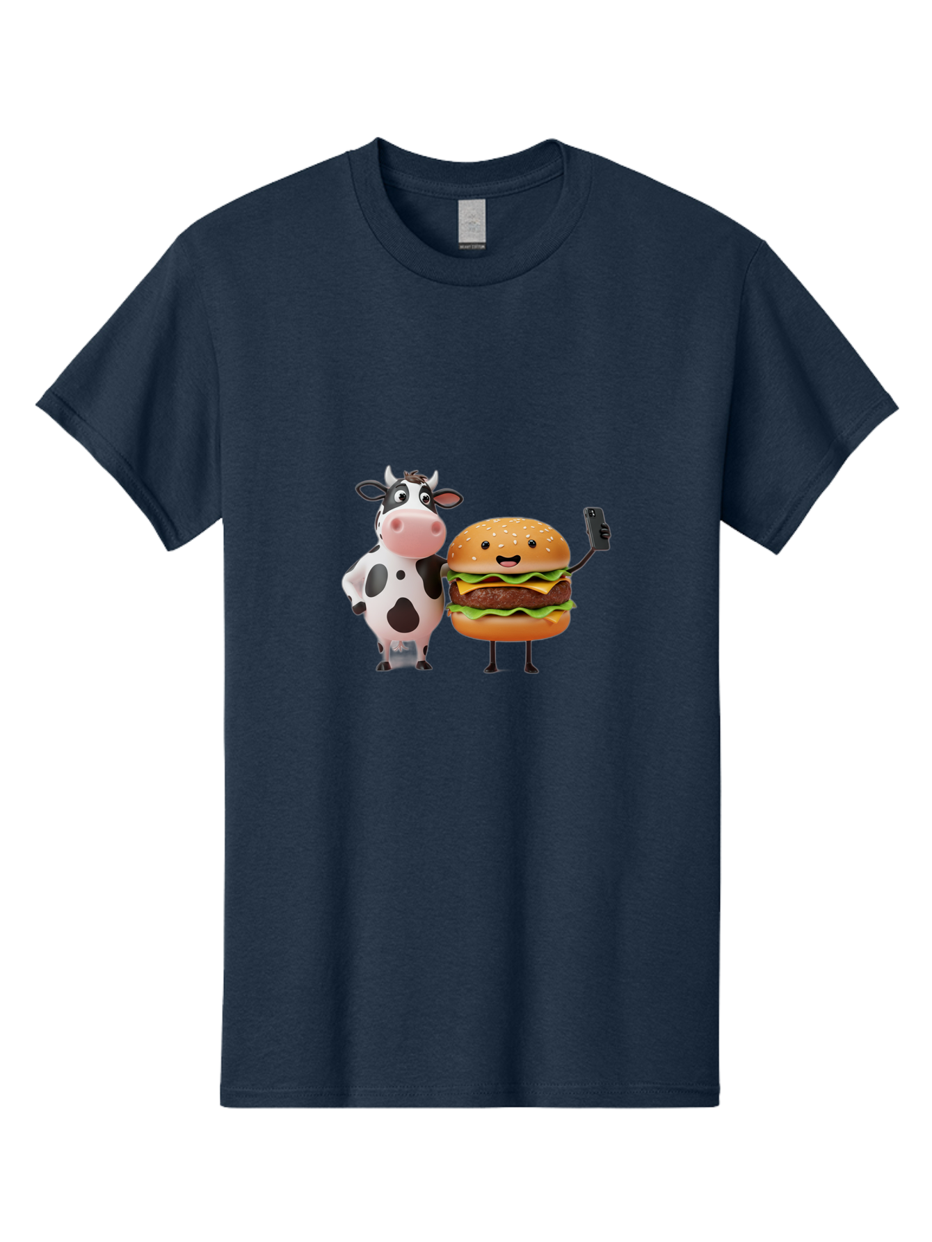 Cow-And-Burger Men'S Graphic Tee, 100% Cotton, Comfortable Casual Summer Wear, Machine Washable, Vintage Camera, Old Camera, Antique Camera, Black Camera, Classic Photography, Photography Equipment, Nostalgic Device, Film Camera, Camera Art Bah791
