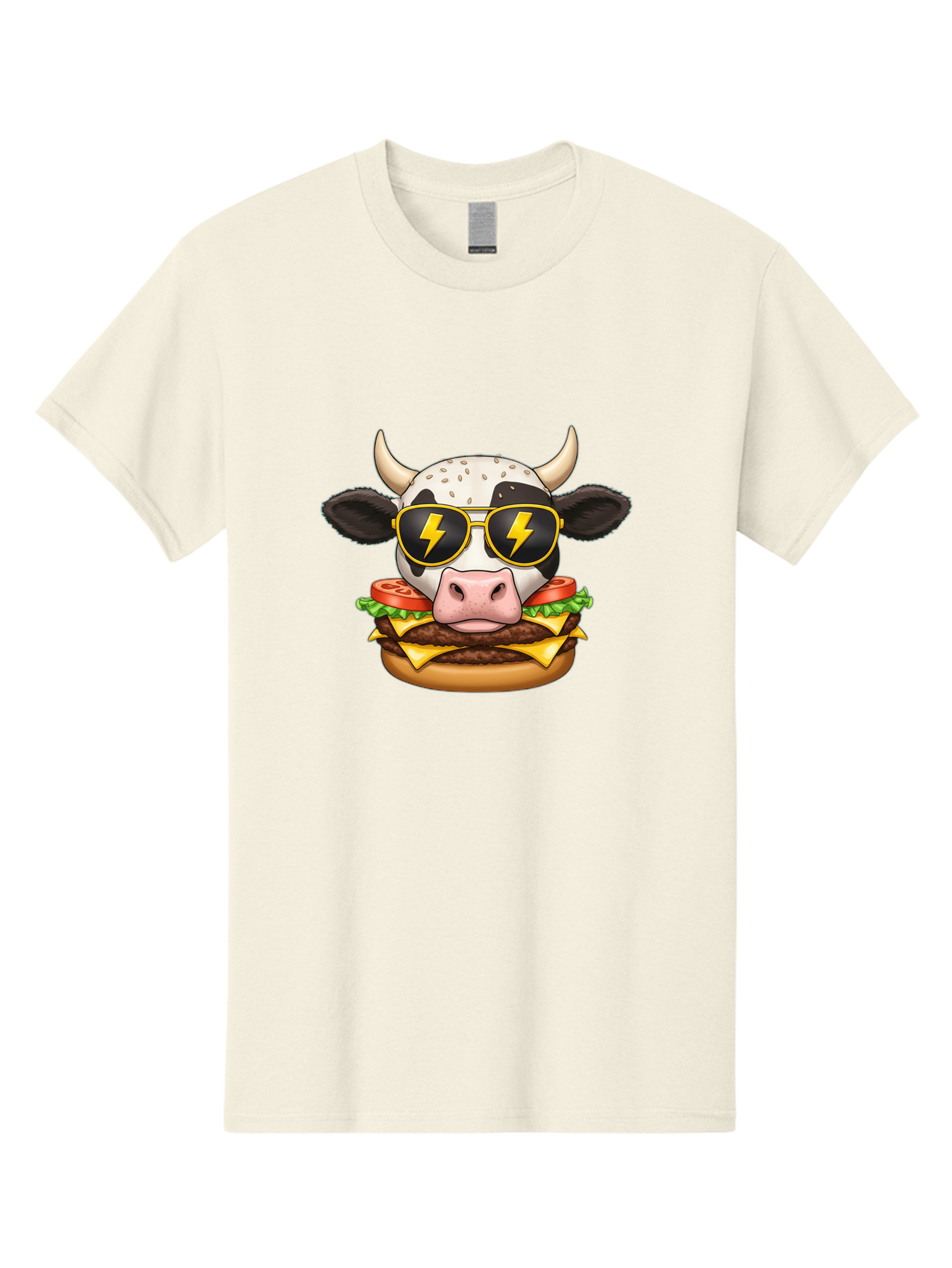 Cow-Head-Burger Men'S Graphic Tee, 100% Cotton, Comfortable Casual Summer Wear, Machine Washable, Vintage Camera, Old Camera, Antique Camera, Black Camera, Classic Photography, Photography Equipment, Nostalgic Device, Film Camera, Camera Art Bah797