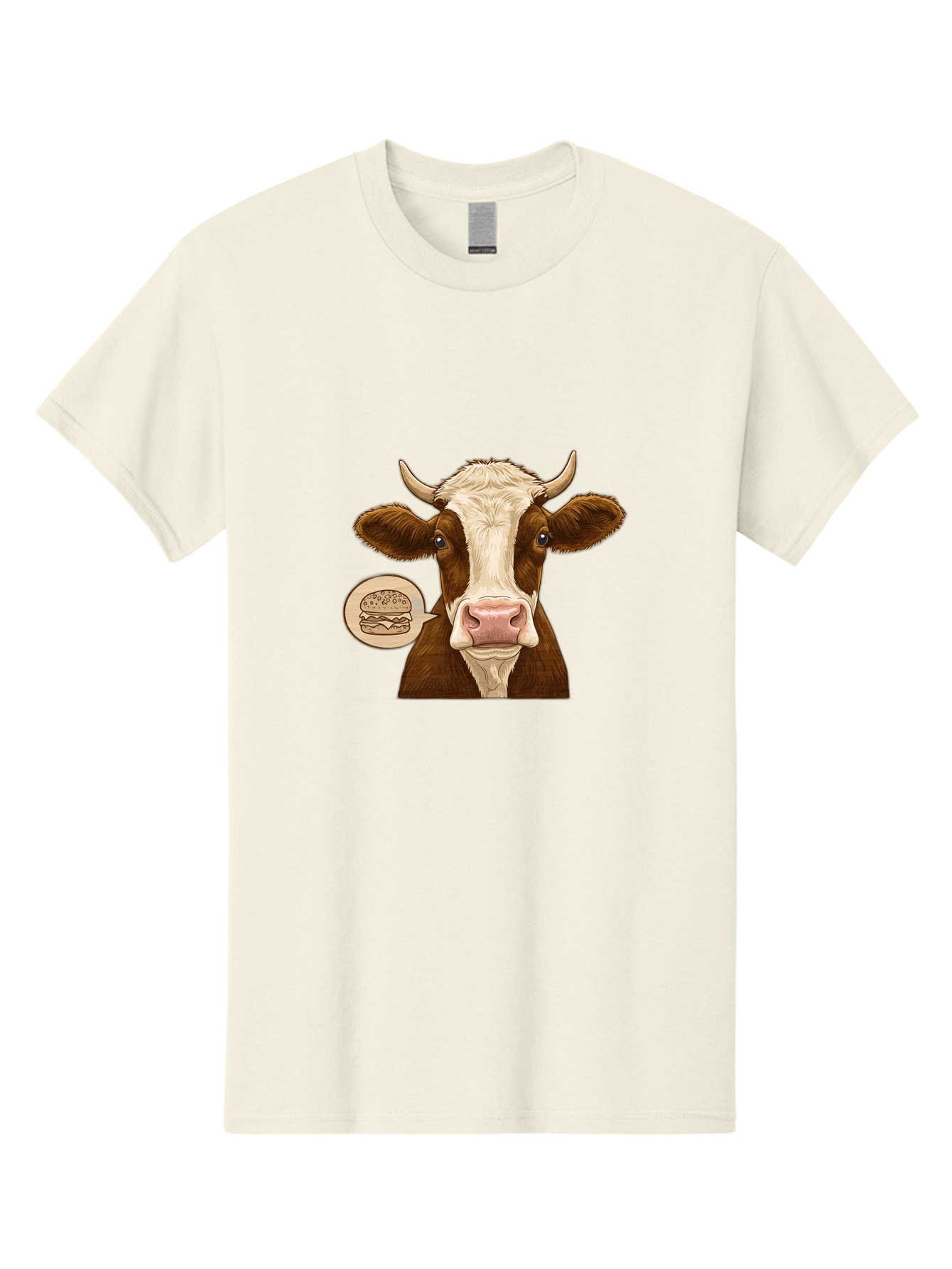 Cow-Thinking-Burger Men'S Graphic Tee, 100% Cotton, Comfortable Casual Summer Wear, Machine Washable, Vintage Camera, Old Camera, Antique Camera, Black Camera, Classic Photography, Photography Equipment, Nostalgic Device, Film Camera, Bah815
