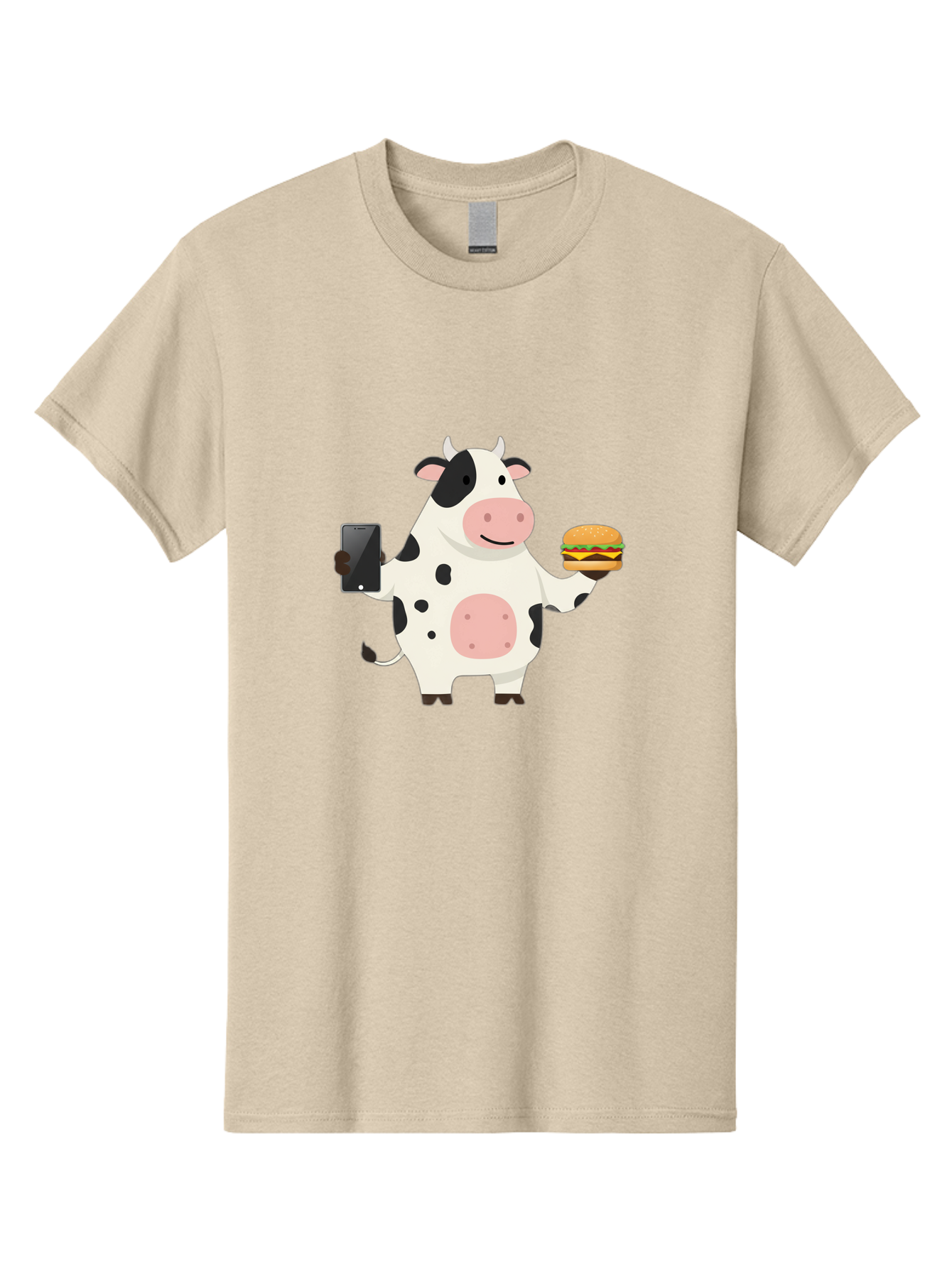 Cow-With-Hamburger Men'S Graphic Tee, 100% Cotton, Comfortable Casual Summer Wear, Machine Washable, Vintage Camera, Old Camera, Antique Camera, Black Camera, Classic Photography, Photography Equipment, Nostalgic Device, Film Camera, Bah821