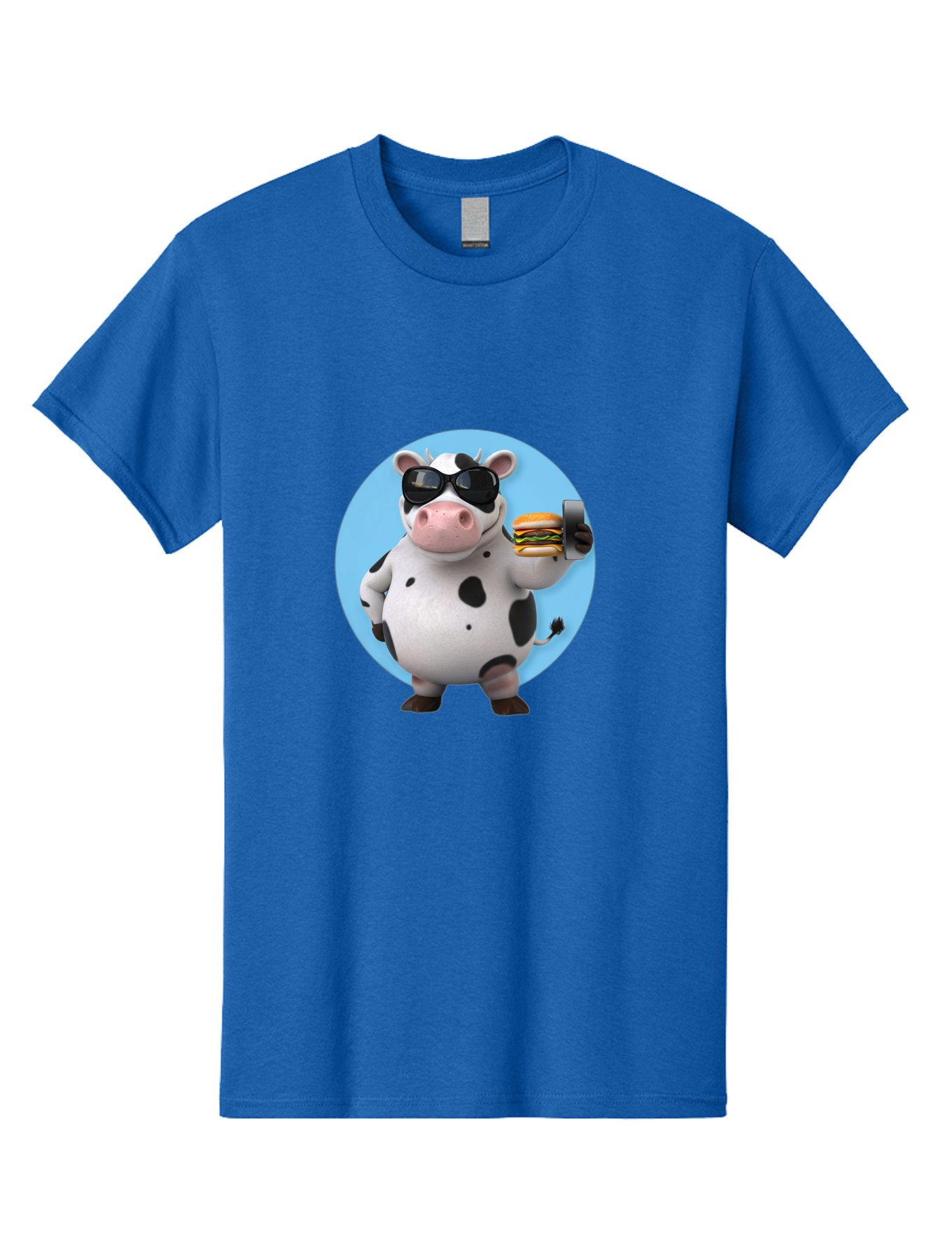 Cow-With-Sunglasses Men'S Graphic Tee, 100% Cotton, Comfortable Casual Summer Wear, Machine Washable, Vintage Camera, Old Camera, Antique Camera, Black Camera, Classic Photography, Photography Equipment, Nostalgic Device, Film Camera, Bah823