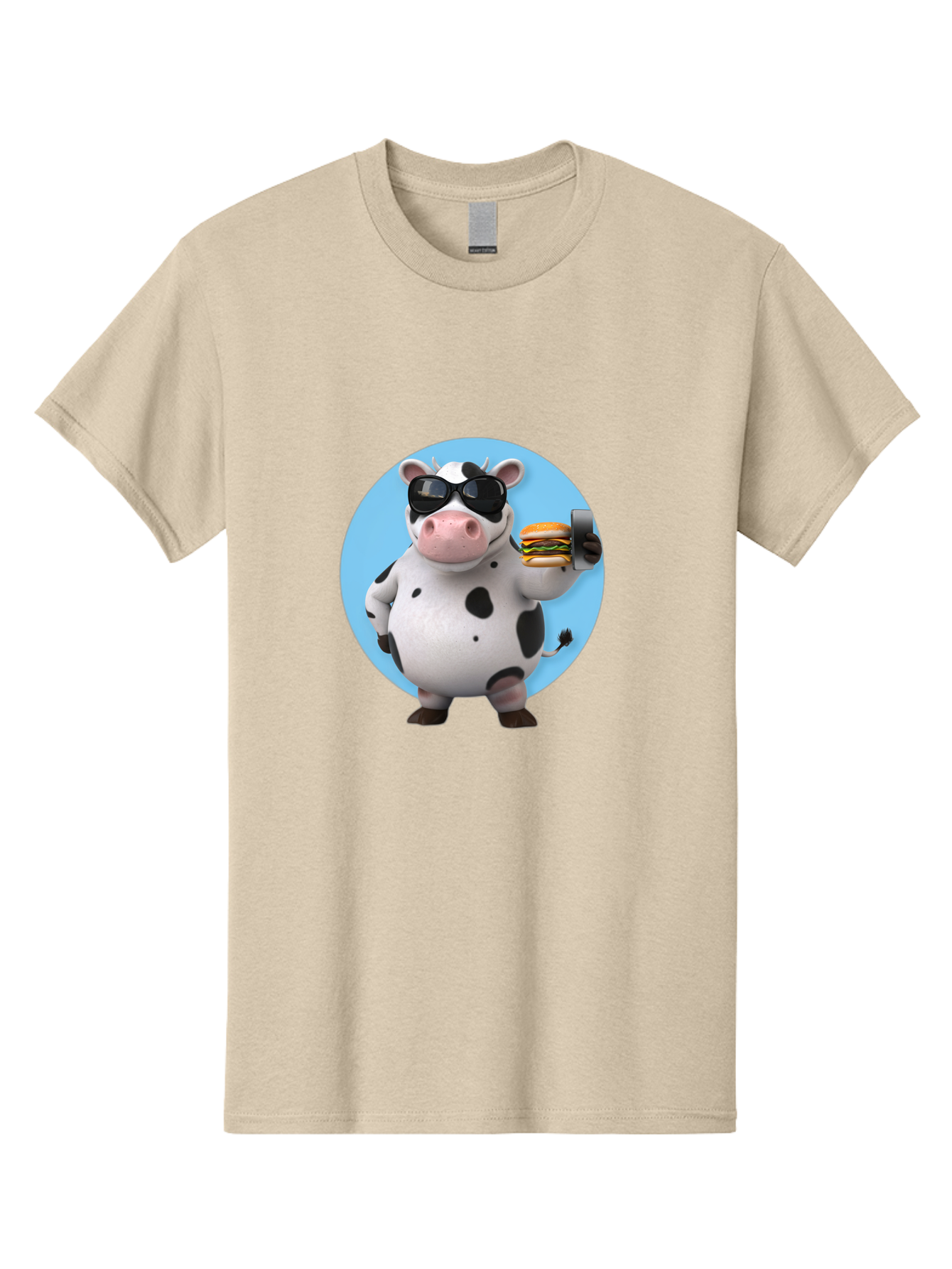 Cow-With-Sunglasses Men'S Graphic Tee, 100% Cotton, Comfortable Casual Summer Wear, Machine Washable, Vintage Camera, Old Camera, Antique Camera, Black Camera, Classic Photography, Photography Equipment, Nostalgic Device, Film Camera, Bah823