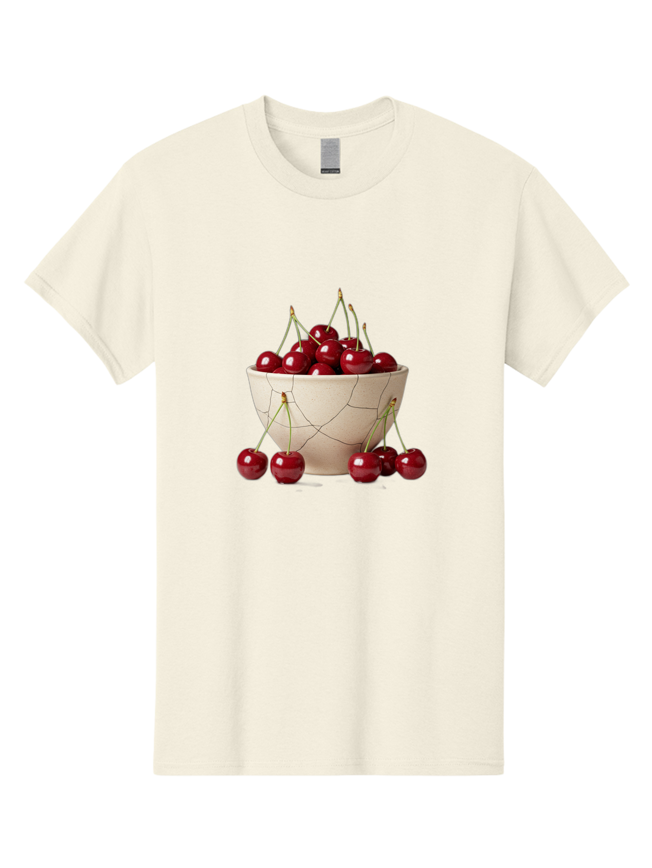 Cracked-Bowl-Cherries Men'S Graphic Tee, 100% Cotton, Comfortable Casual Summer Wear, Machine Washable, Vintage Camera, Old Camera, Antique Camera, Black Camera, Classic Photography, Photography Equipment, Nostalgic Device, Film Camera, Bah827