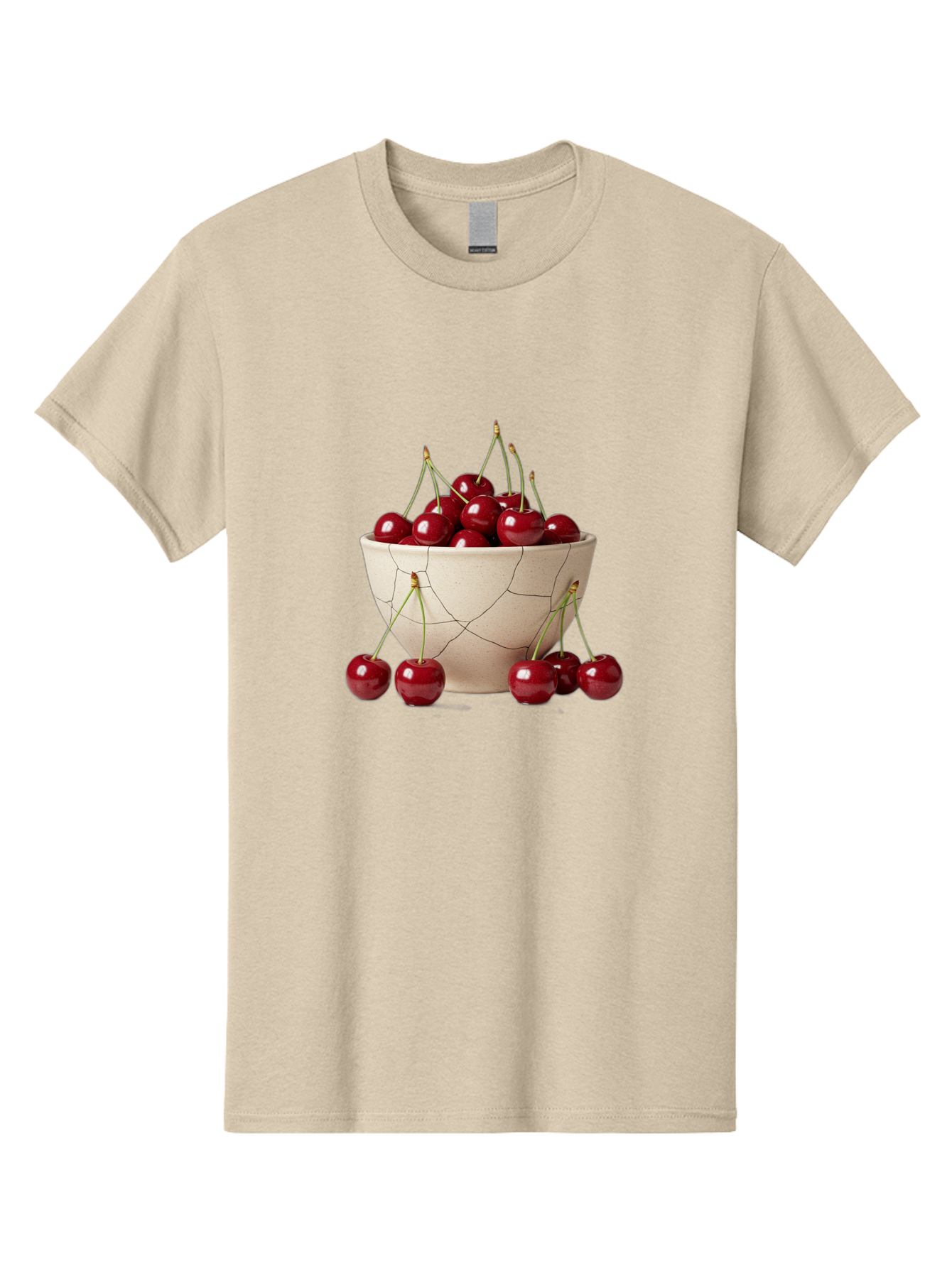 Cracked-Bowl-Cherries Men'S Graphic Tee, 100% Cotton, Comfortable Casual Summer Wear, Machine Washable, Vintage Camera, Old Camera, Antique Camera, Black Camera, Classic Photography, Photography Equipment, Nostalgic Device, Film Camera, Bah827
