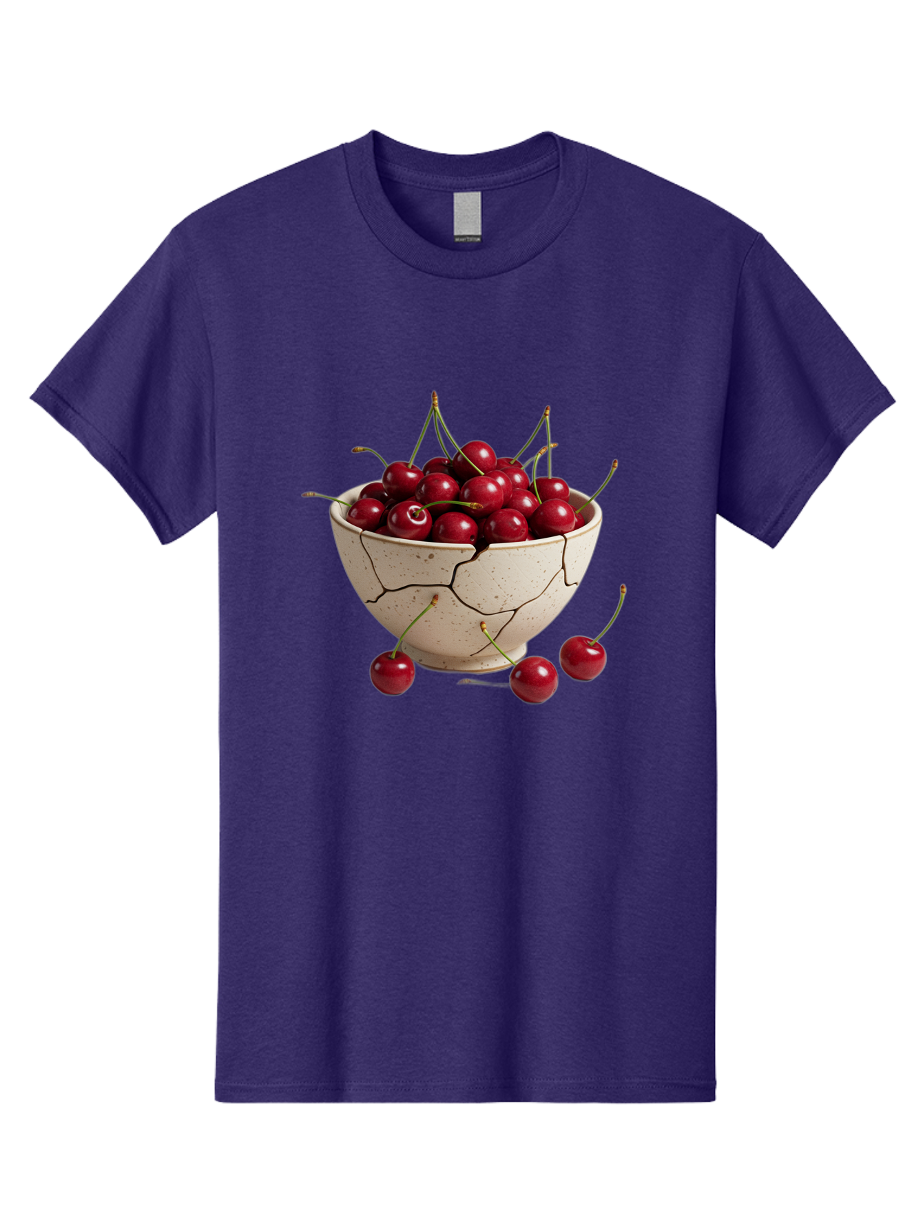 Cracked-Bowl-Of-Cherries Men'S Graphic Tee, 100% Cotton, Comfortable Casual Summer Wear, Machine Washable, Vintage Camera, Old Camera, Antique Camera, Black Camera, Classic Photography, Photography Equipment, Nostalgic Device, Film Camera, Bah828