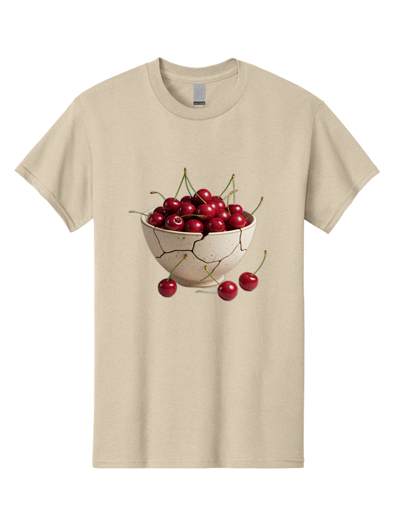 Cracked-Bowl-Of-Cherries Men'S Graphic Tee, 100% Cotton, Comfortable Casual Summer Wear, Machine Washable, Vintage Camera, Old Camera, Antique Camera, Black Camera, Classic Photography, Photography Equipment, Nostalgic Device, Film Camera, Bah828