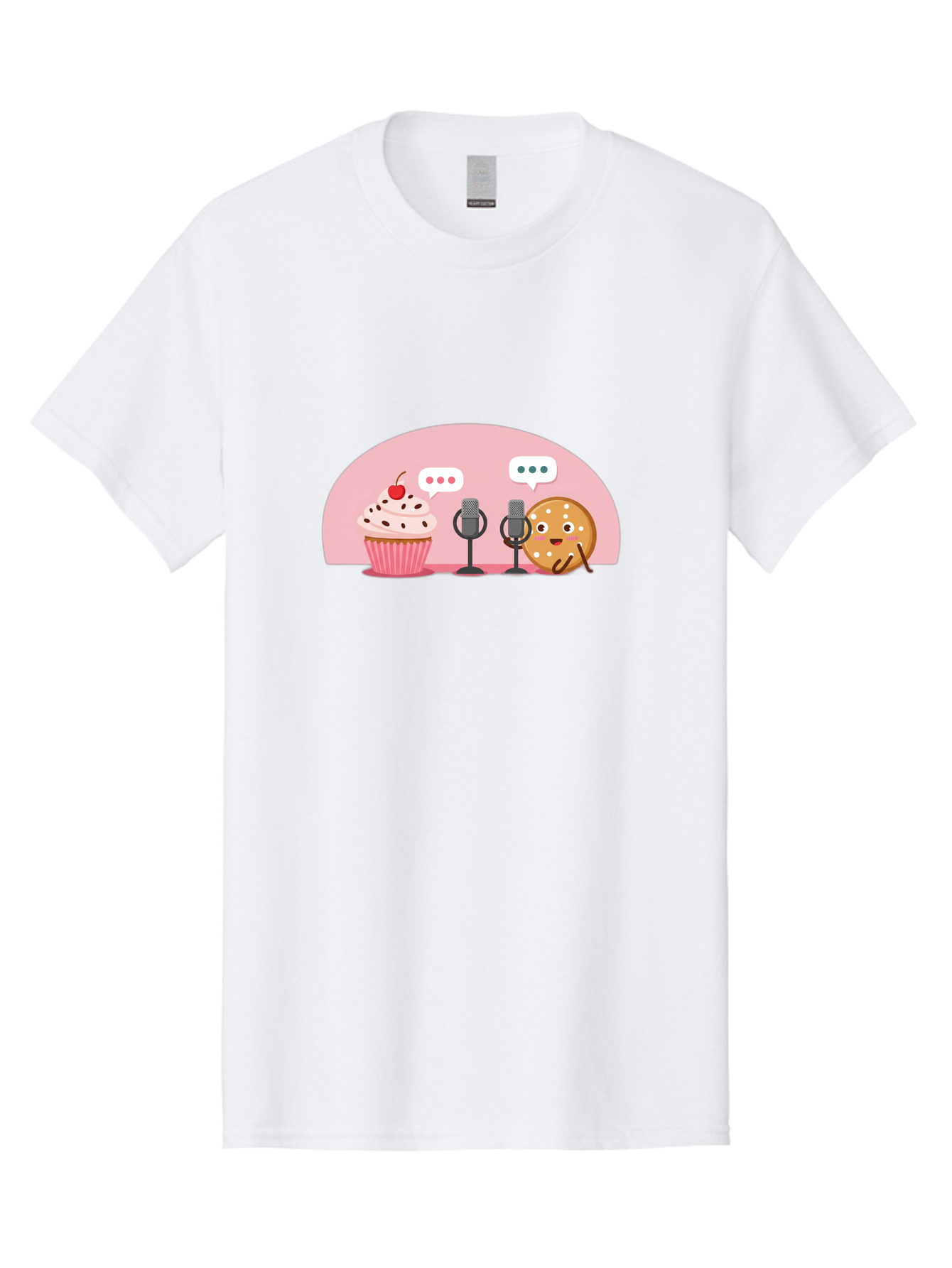 Cupcake-And-Cookie Men'S Graphic Tee, 100% Cotton, Comfortable Casual Summer Wear, Machine Washable, Vintage Camera, Old Camera, Antique Camera, Black Camera, Classic Photography, Photography Equipment, Nostalgic Device, Film Camera, Bah844