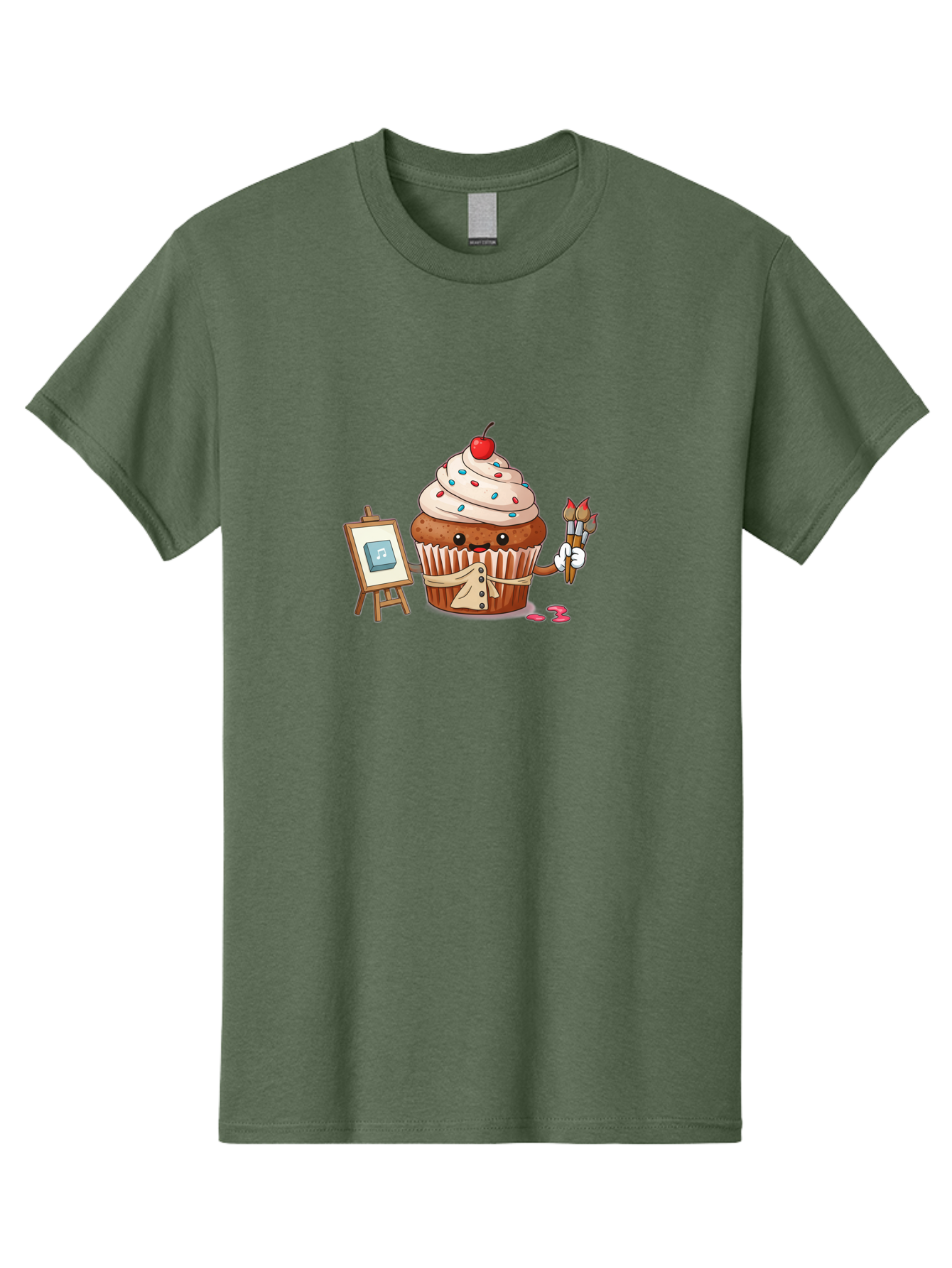 Cupcake-Artist Men'S Graphic Tee, 100% Cotton, Comfortable Casual Summer Wear, Machine Washable, Vintage Camera, Old Camera, Antique Camera, Black Camera, Classic Photography, Photography Equipment, Nostalgic Device, Film Camera, Camera Art Bah846