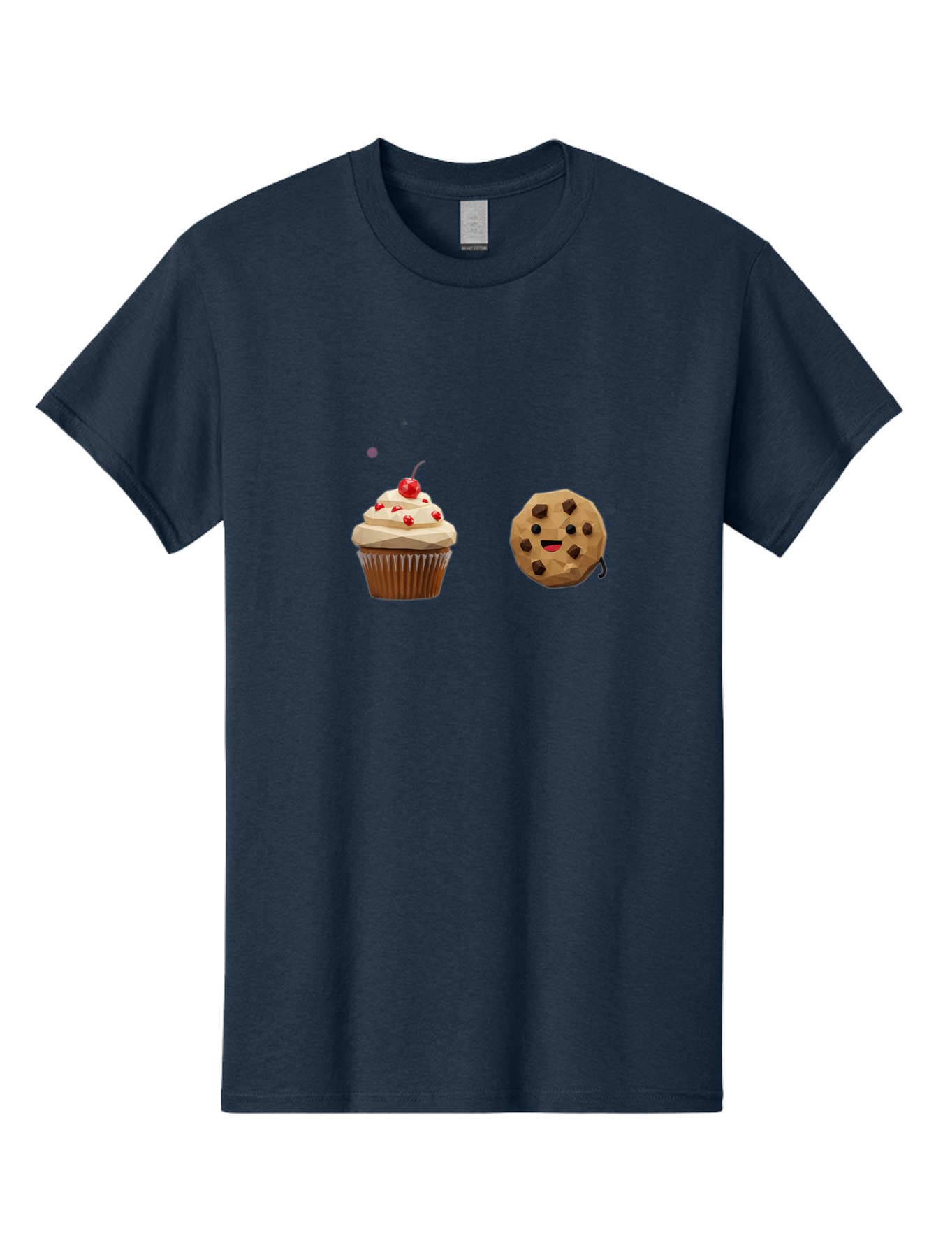 Cupcake-Cookie Men'S Graphic Tee, 100% Cotton, Comfortable Casual Summer Wear, Machine Washable, Vintage Camera, Old Camera, Antique Camera, Black Camera, Classic Photography, Photography Equipment, Nostalgic Device, Film Camera, Camera Art Bah849