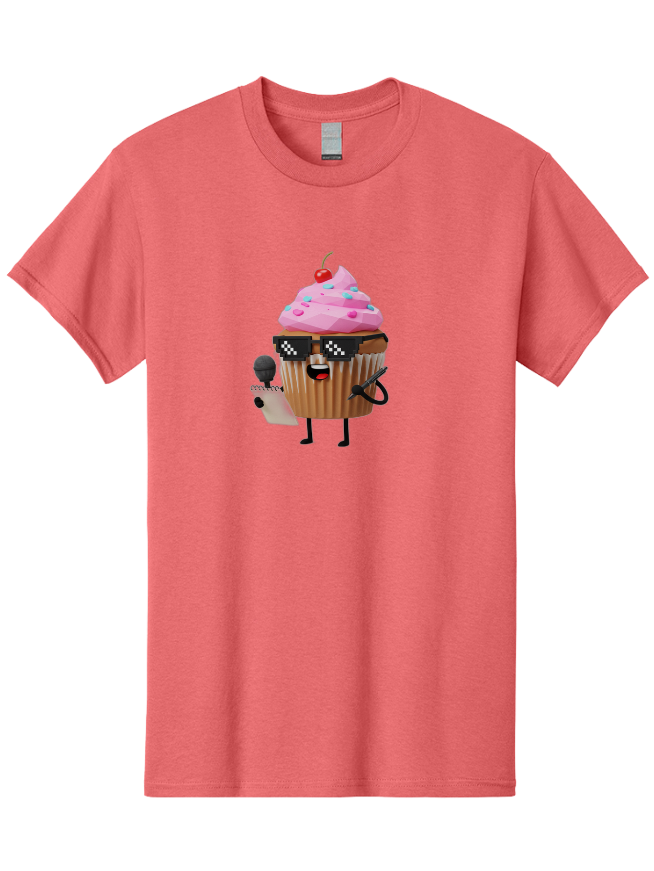 Cupcake-Dj-1 Men'S Graphic Tee, 100% Cotton, Comfortable Casual Summer Wear, Machine Washable, Vintage Camera, Old Camera, Antique Camera, Black Camera, Classic Photography, Photography Equipment, Nostalgic Device, Film Camera, Camera Art Bah851